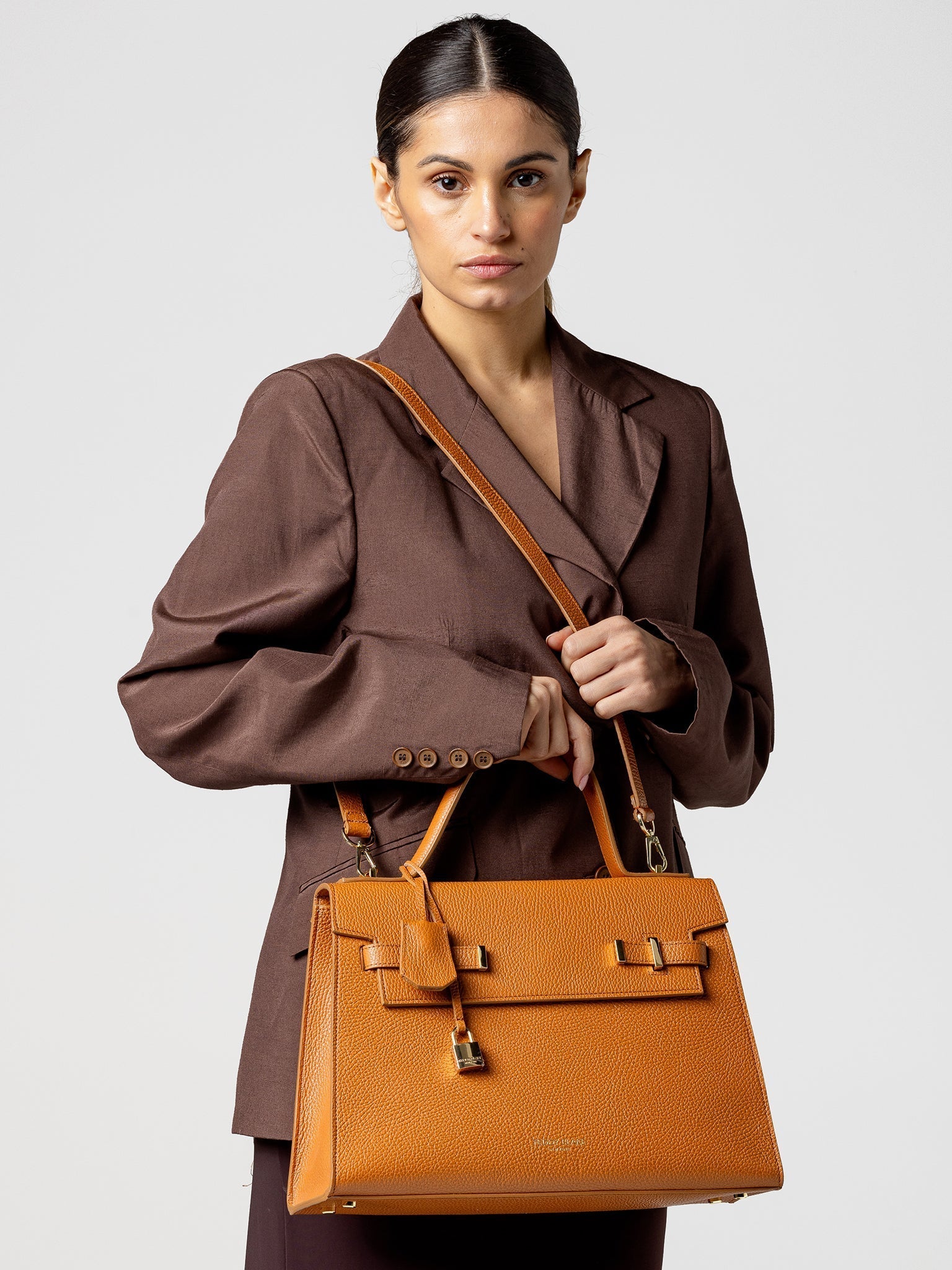 TEDDY BLAKE Ava  14" - Camel Brown