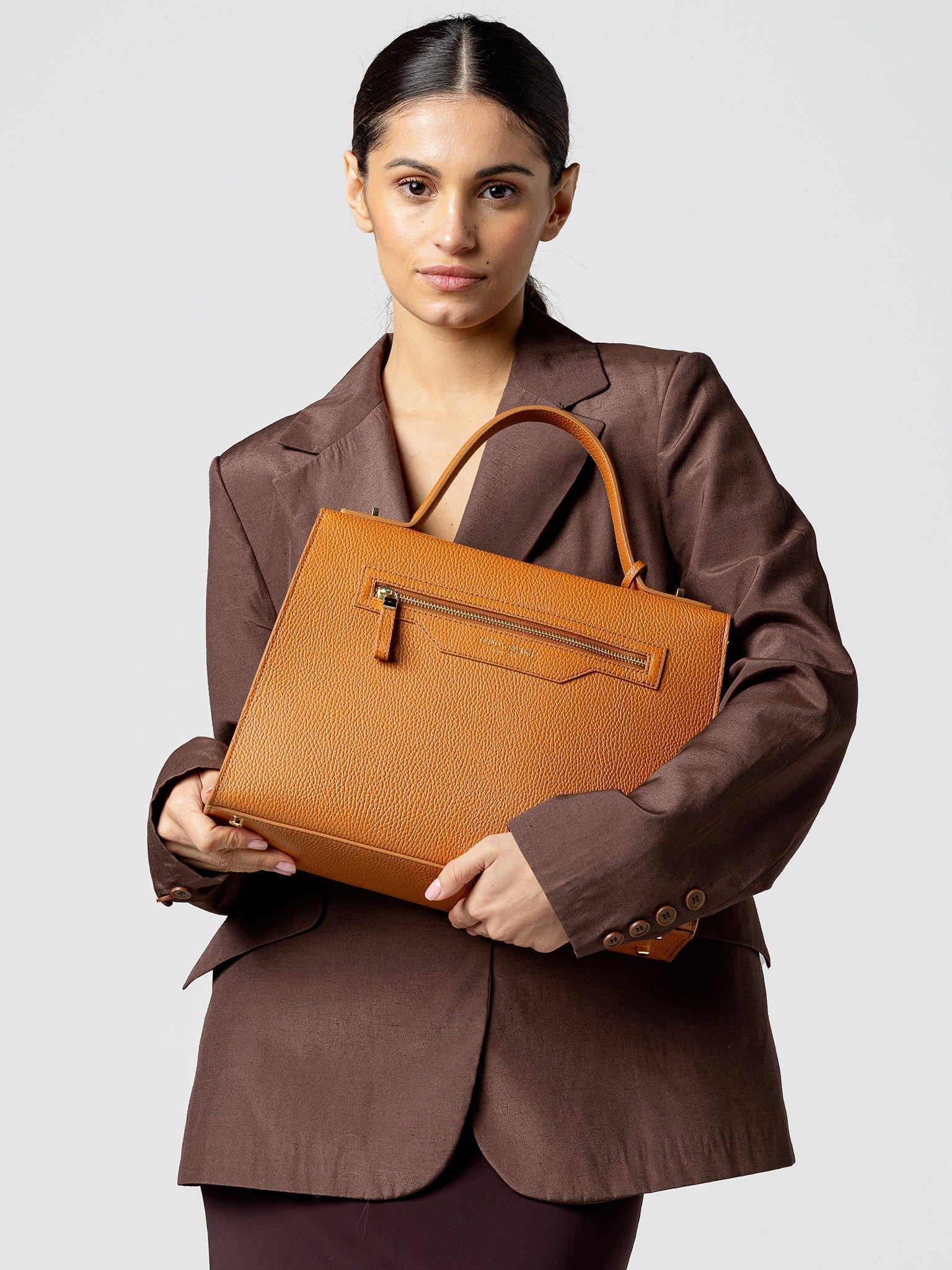 TEDDY BLAKE Ava  14" - Camel Brown