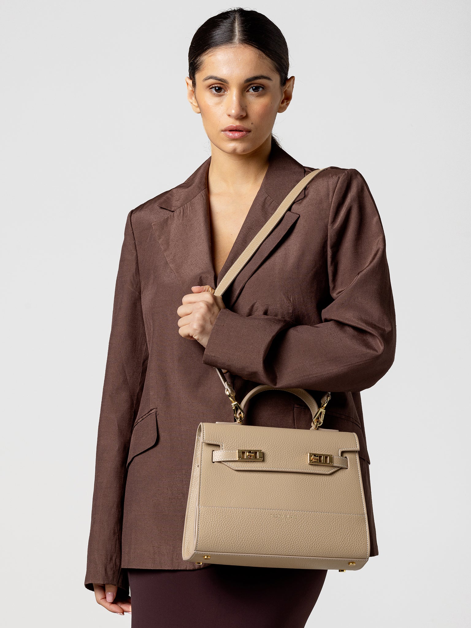TEDDY BLAKE Kim Stampato 11" - Light Beige