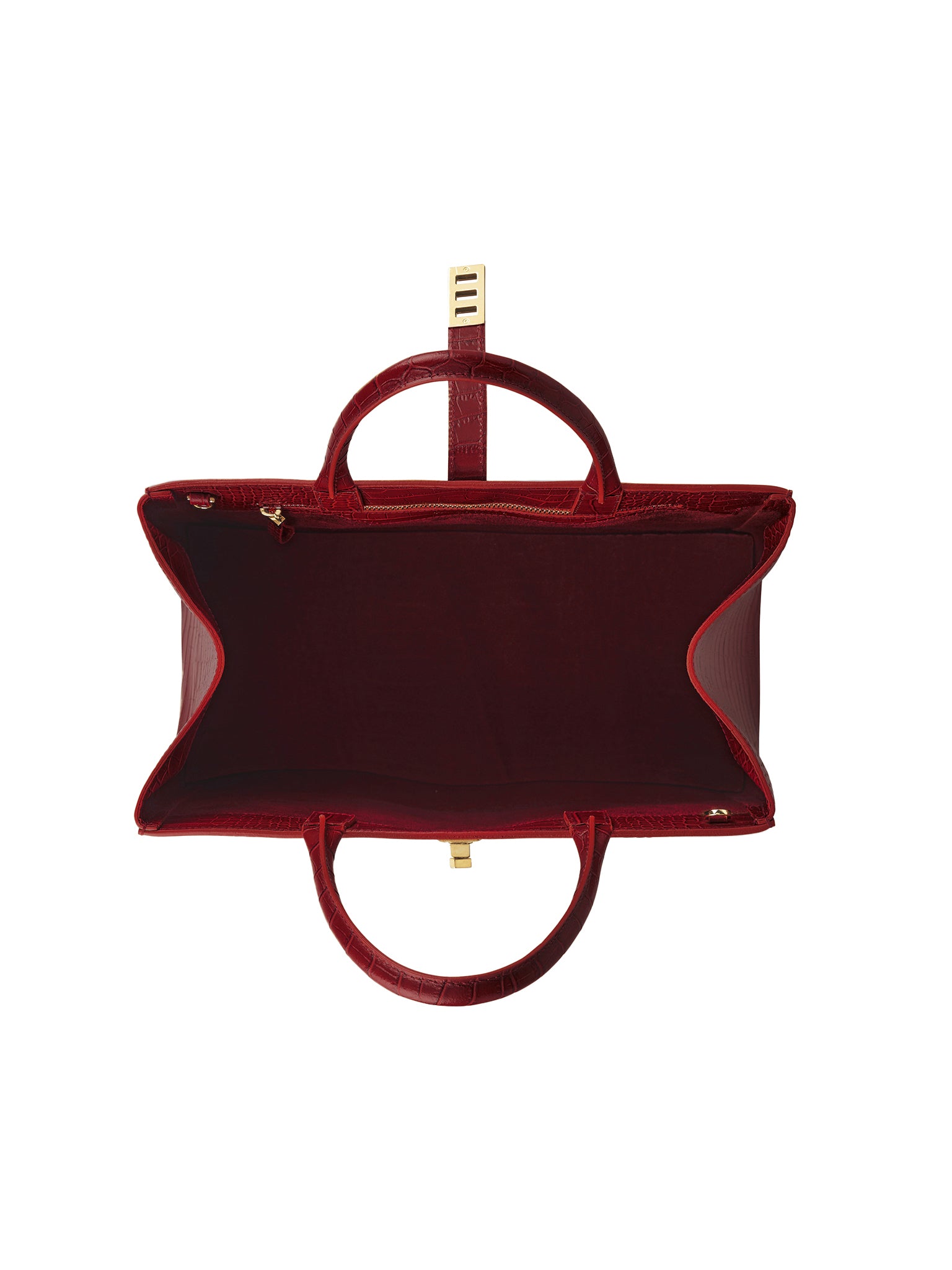 TEDDY BLAKE Lola Croco 15" - Dark Red