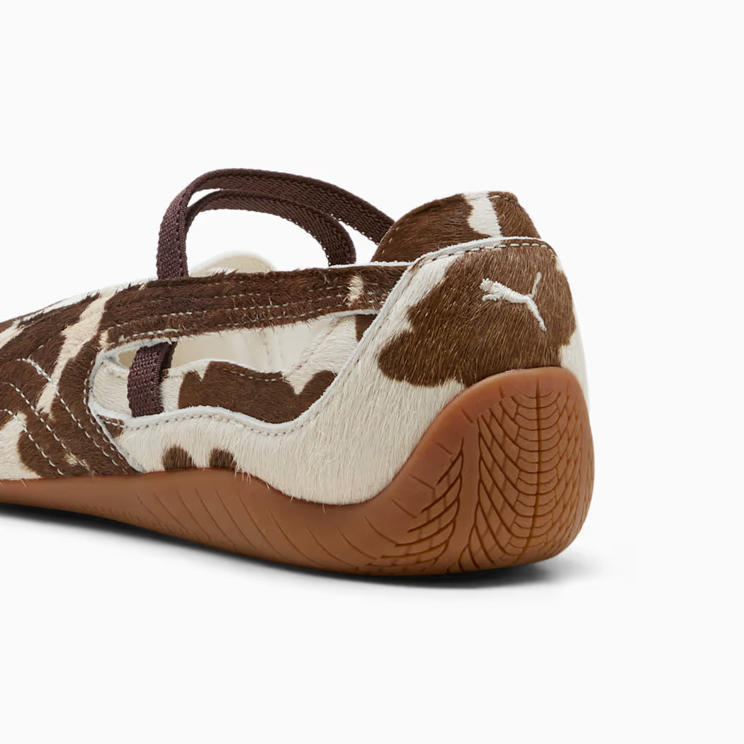 puma speedcat ballet cow print sneakers women
