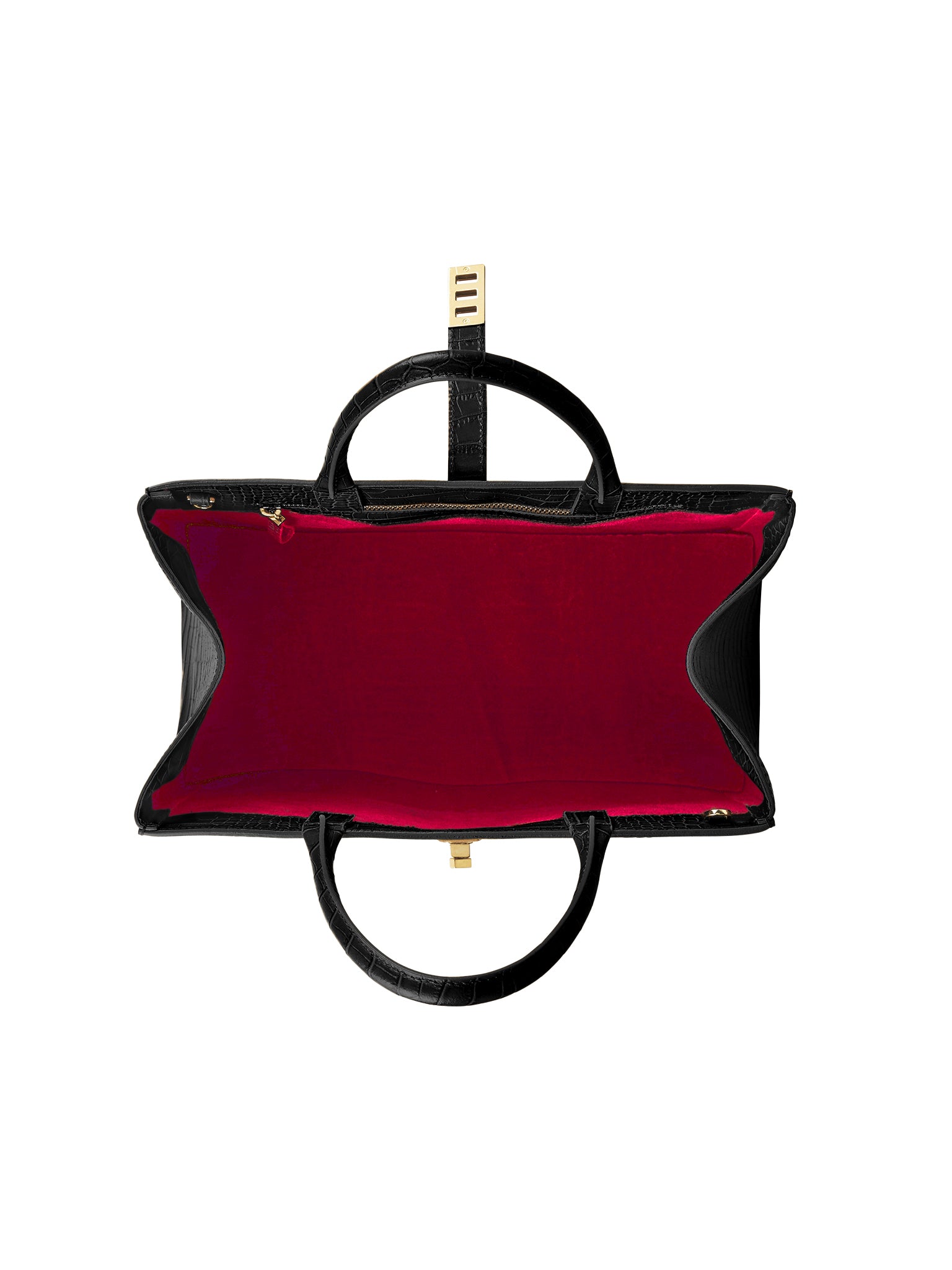 TEDDY BLAKE Lola Croco 15" - Black/Red