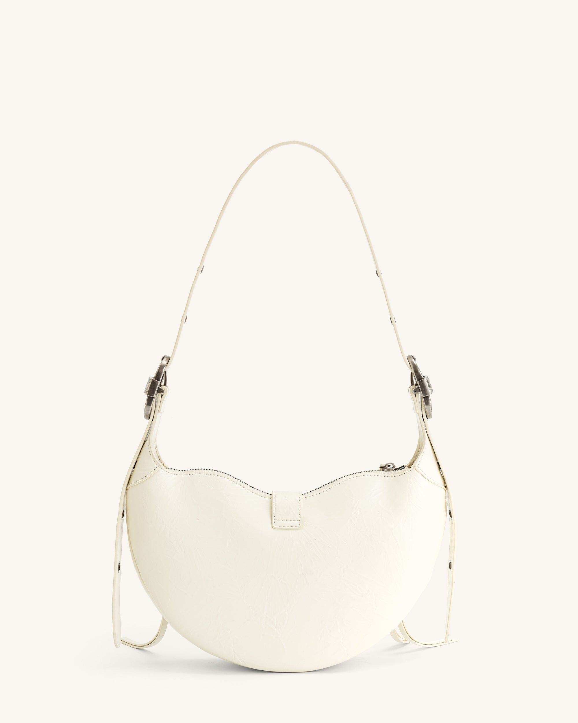 JW PEI Tessa Crushed Shoulder Bag - White