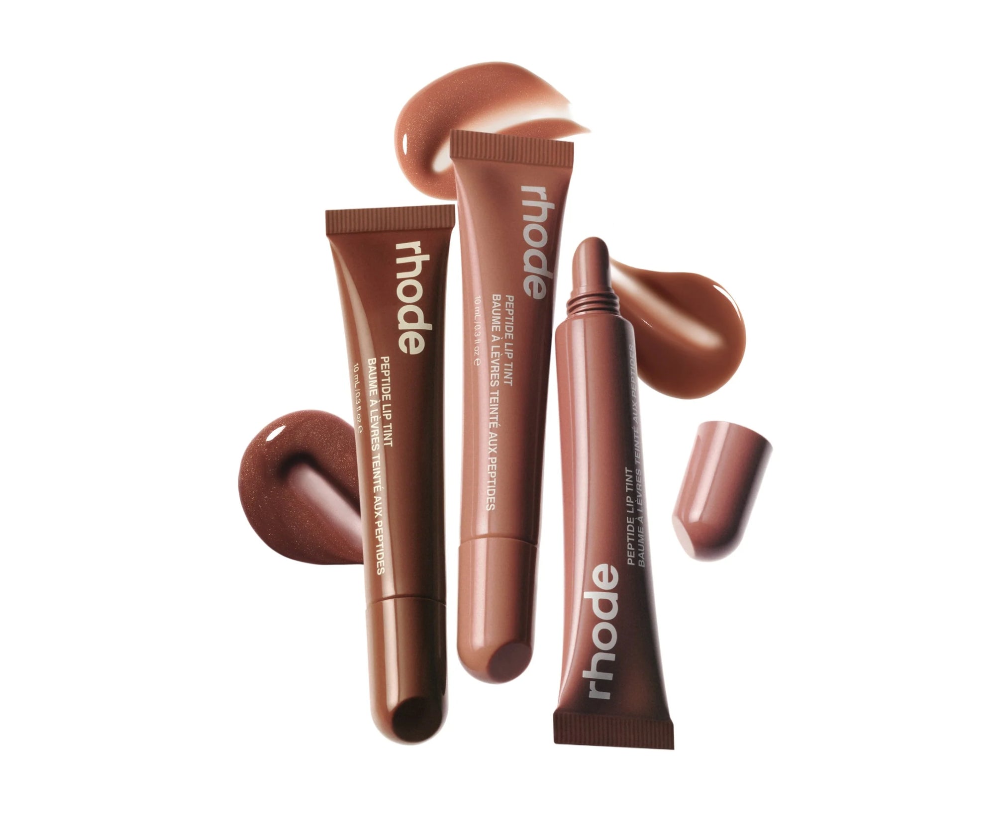 rhode peptide lip tint honey mango -  pearly rosy bronze