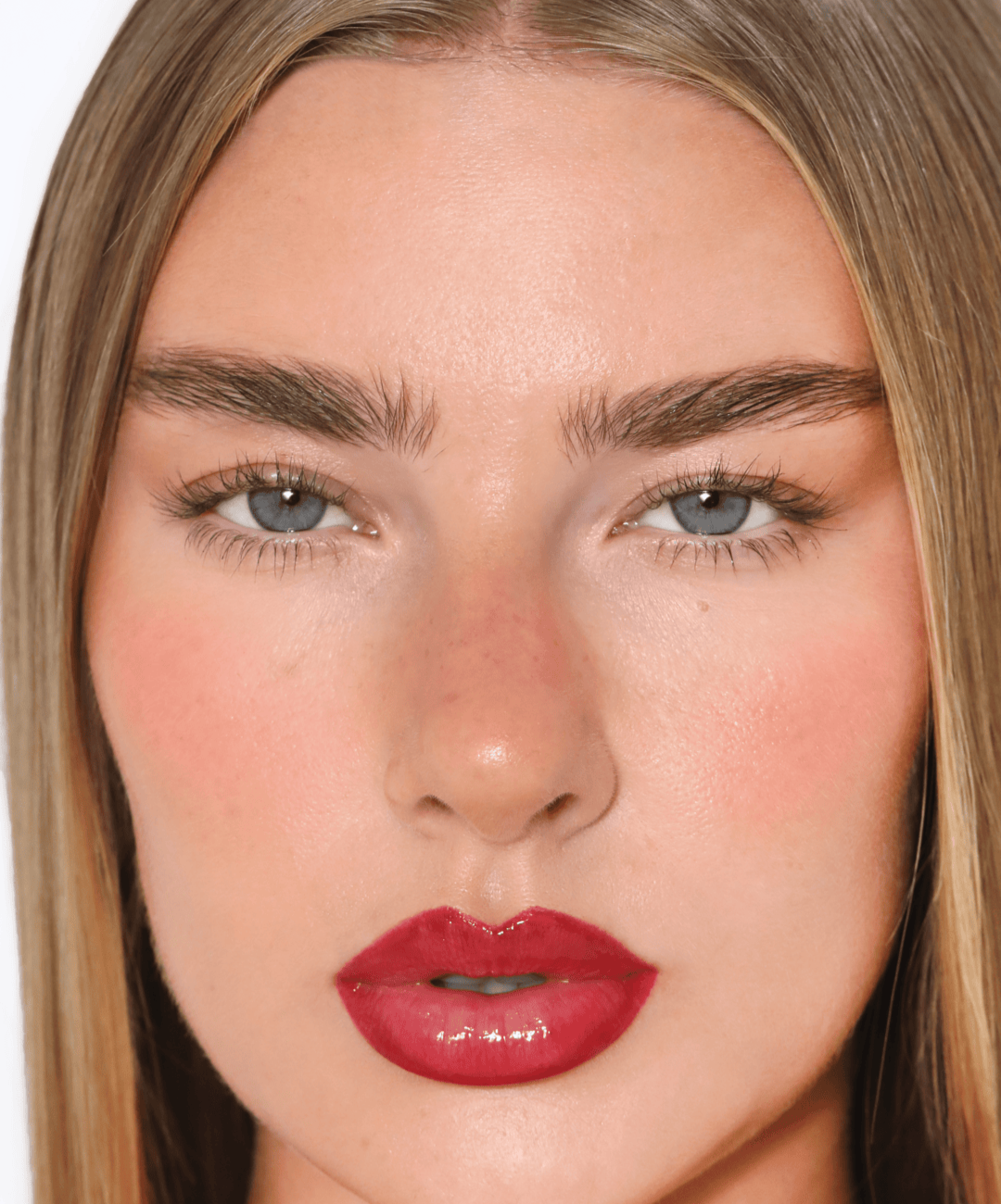 refy lip gloss red