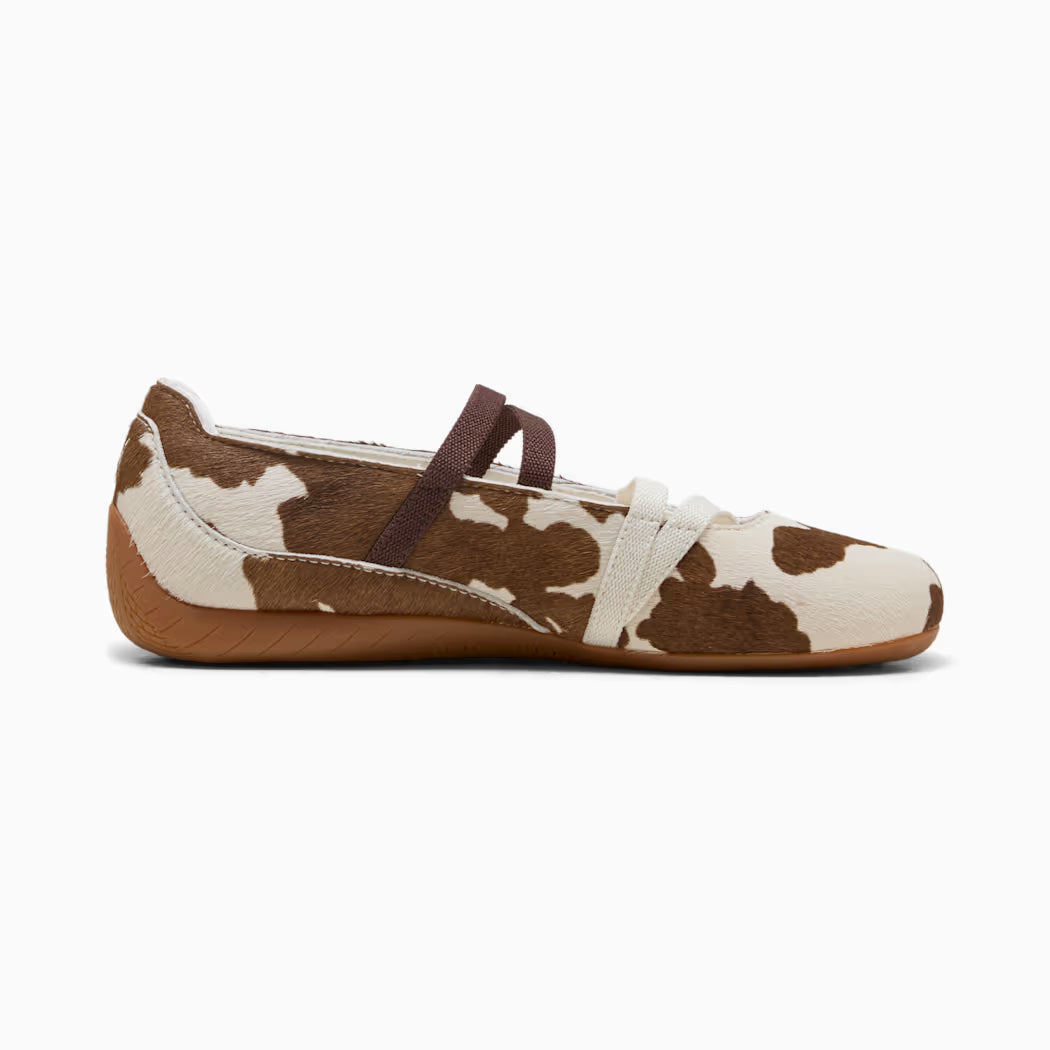 puma speedcat ballet cow print sneakers women