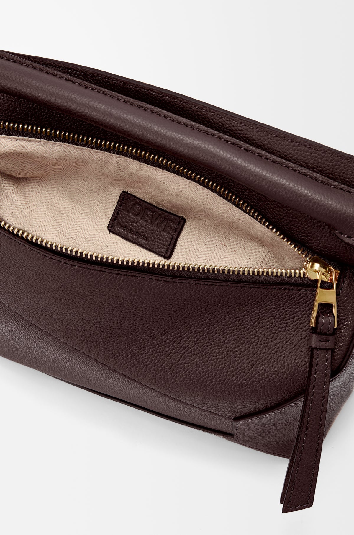 LOEWE Small Puzzle Edge bag in soft grained calfskin