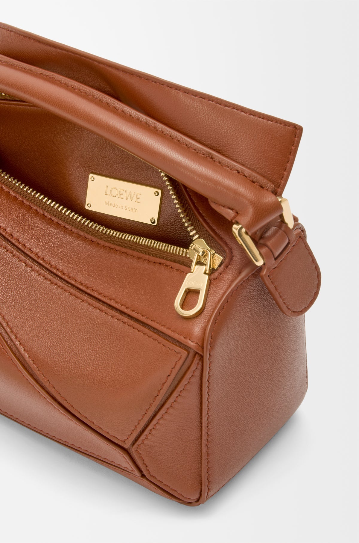 LOEWE Mini Featherlight Puzzle bag in nappa lambskin