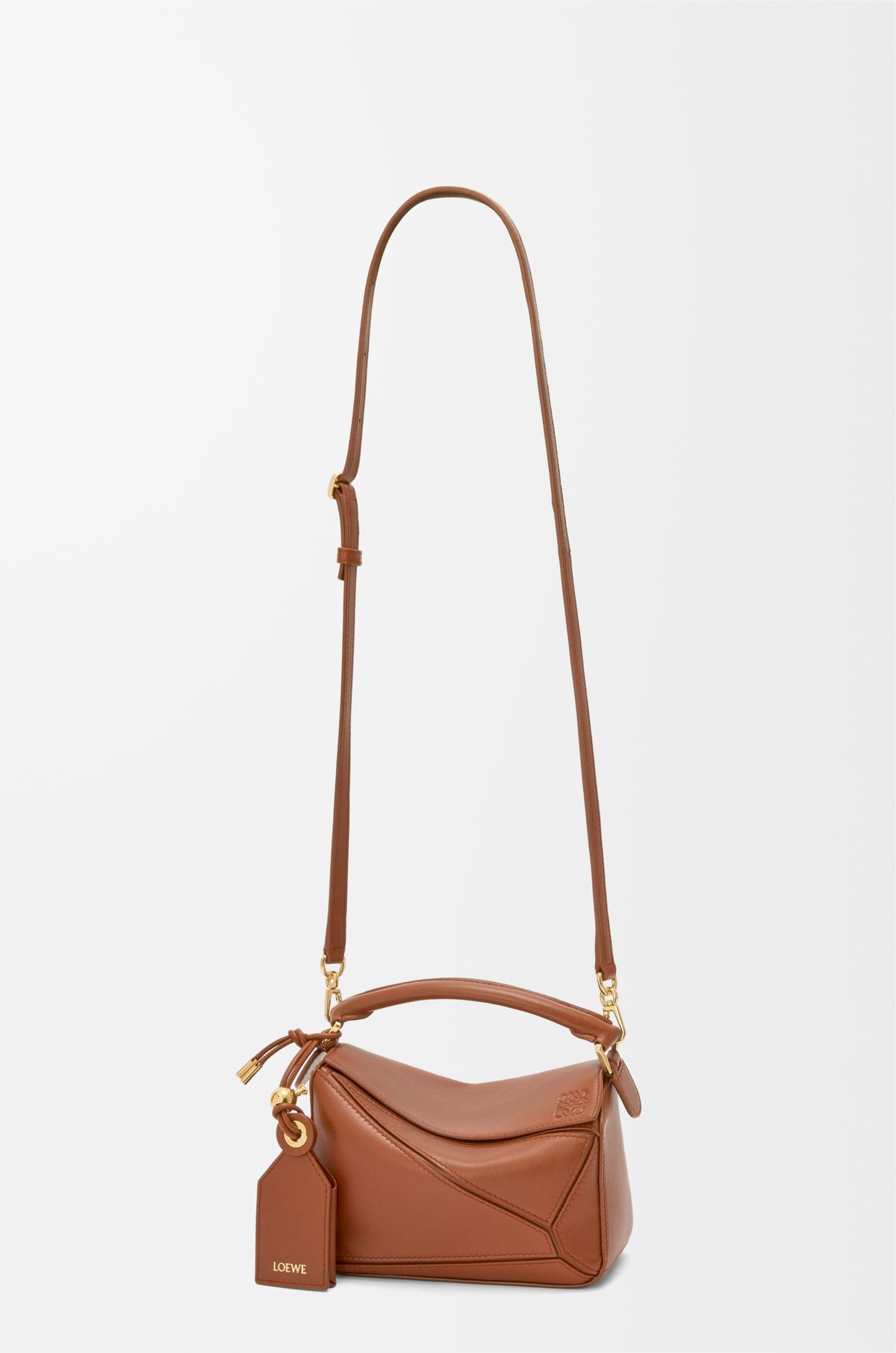 LOEWE Mini Featherlight Puzzle bag in nappa lambskin