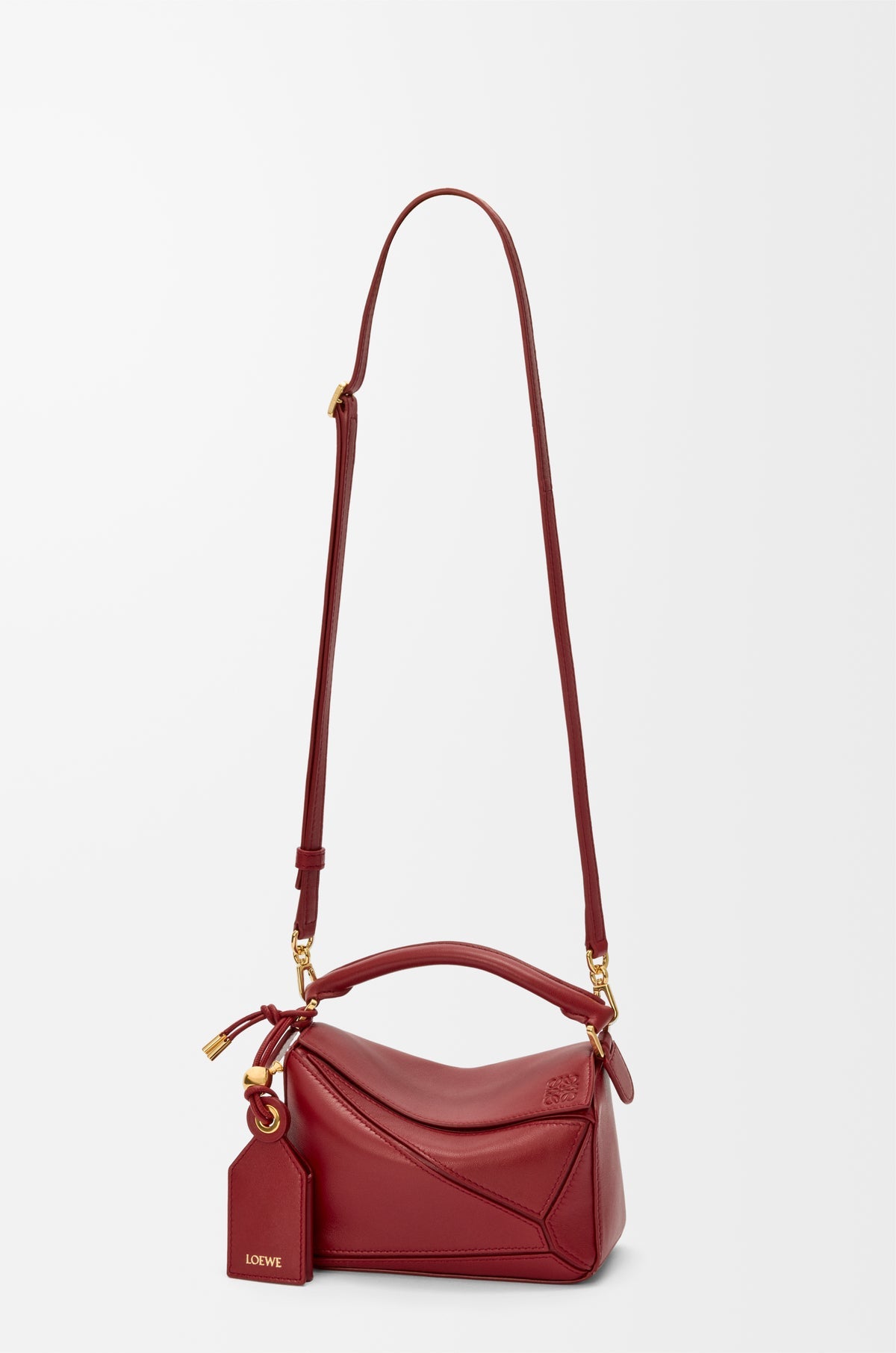 LOEWE Mini Featherlight Puzzle bag in nappa lambskin