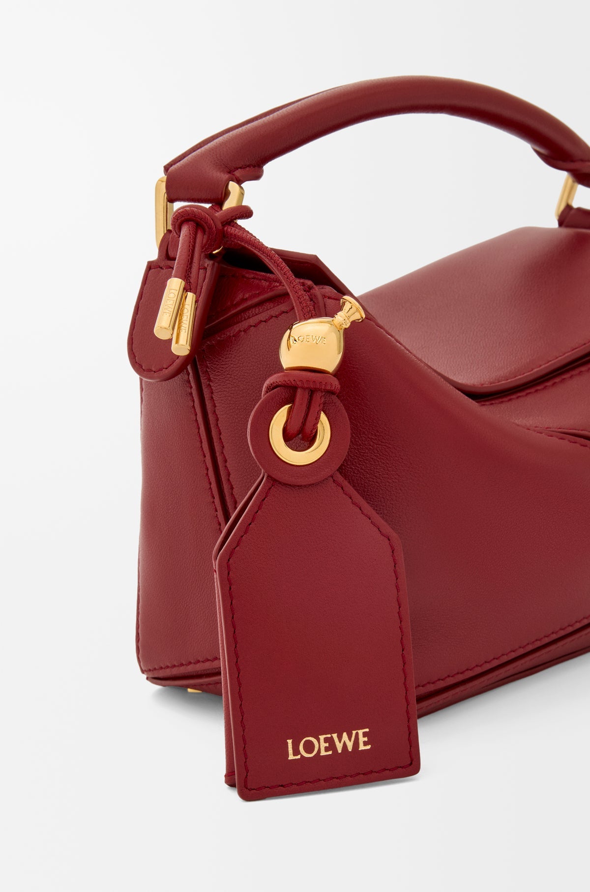 LOEWE Mini Featherlight Puzzle bag in nappa lambskin