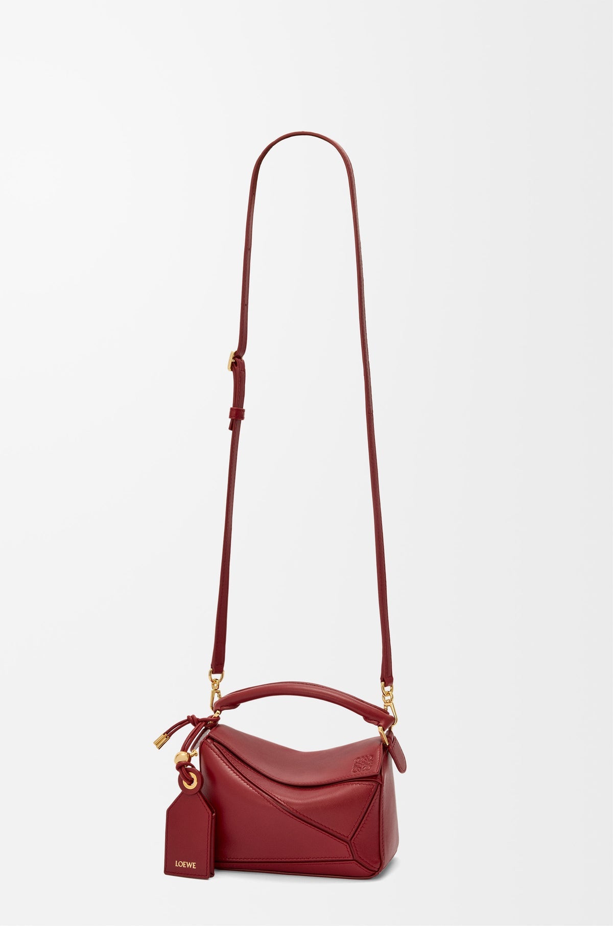 LOEWE Mini Featherlight Puzzle bag in nappa lambskin