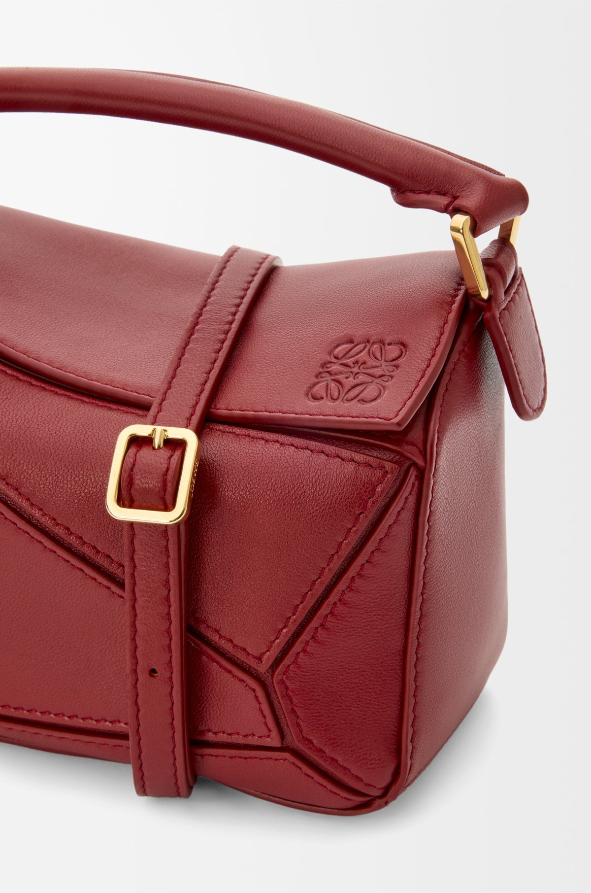 LOEWE Mini Featherlight Puzzle bag in nappa lambskin