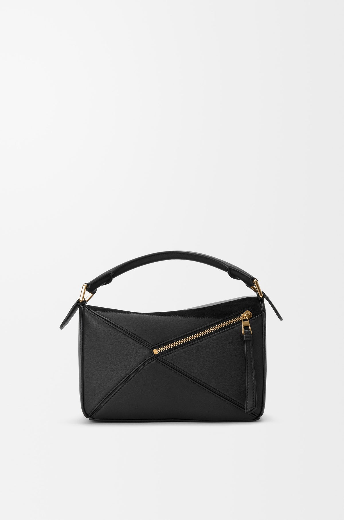 LOEWE Small Puzzle bag in classic calfskin and suede