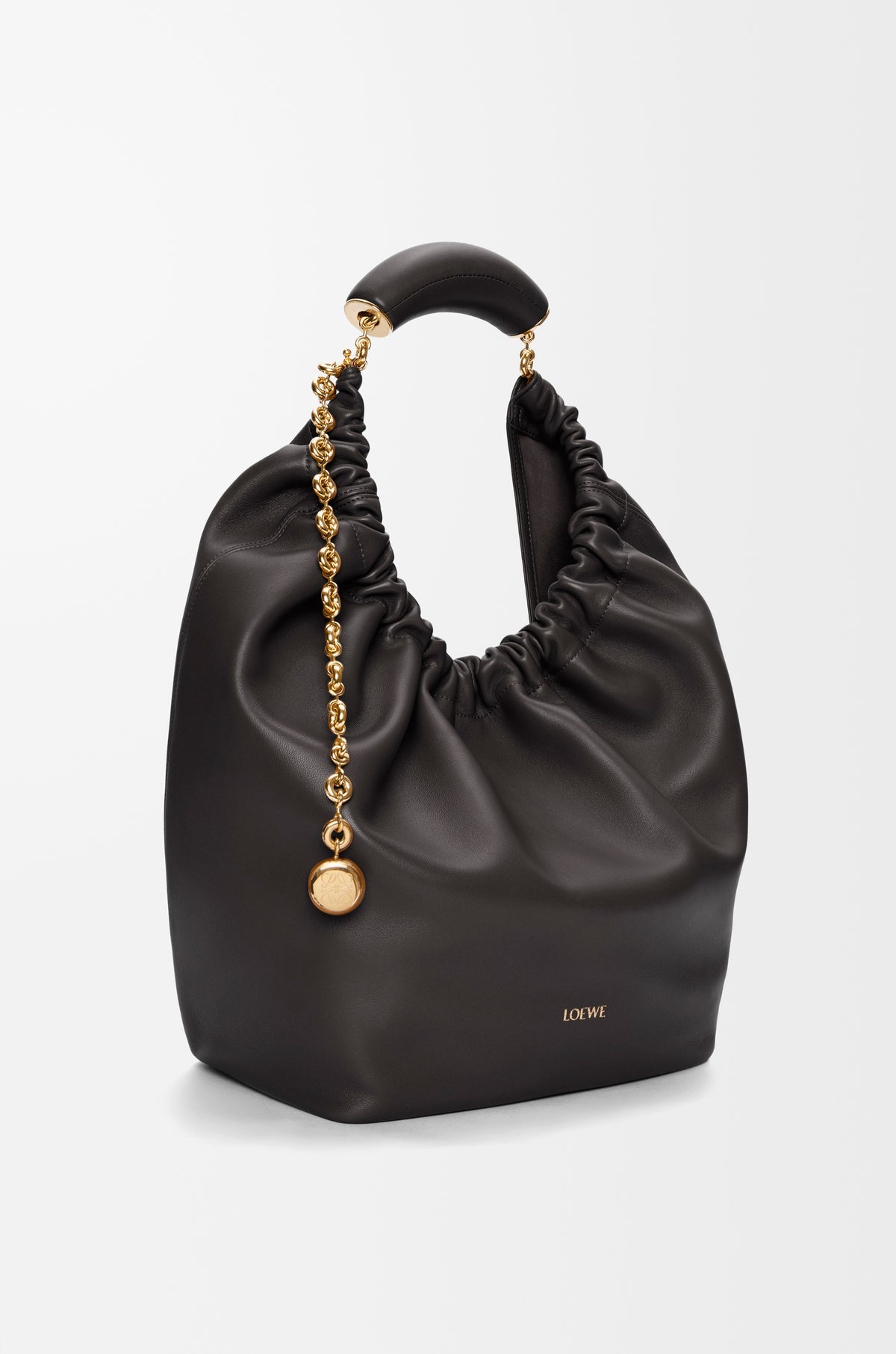 LOEWE Medium Squeeze bag in mellow nappa lambskin