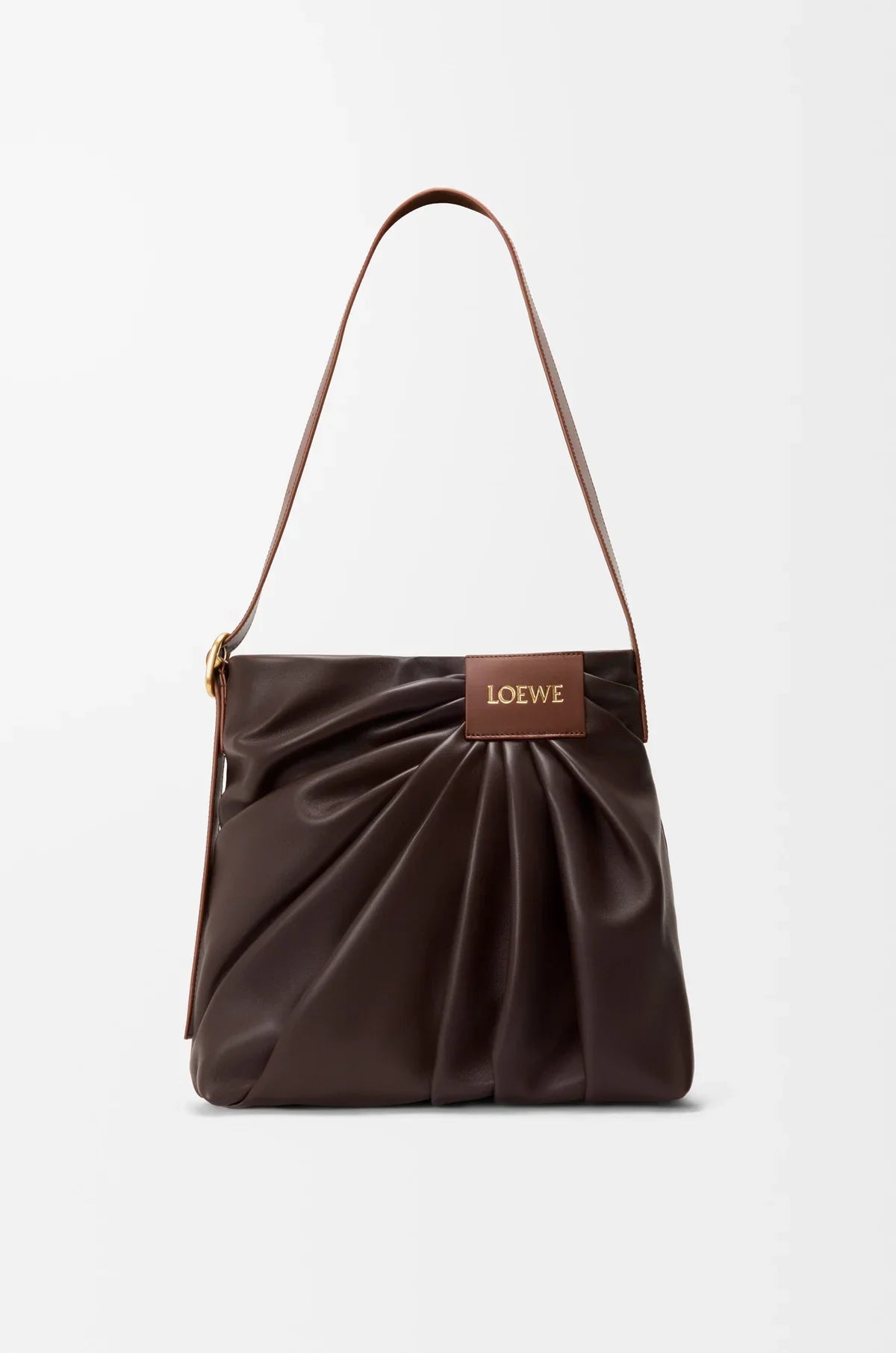 LOEWE Draped tote in mellow nappa lambskin