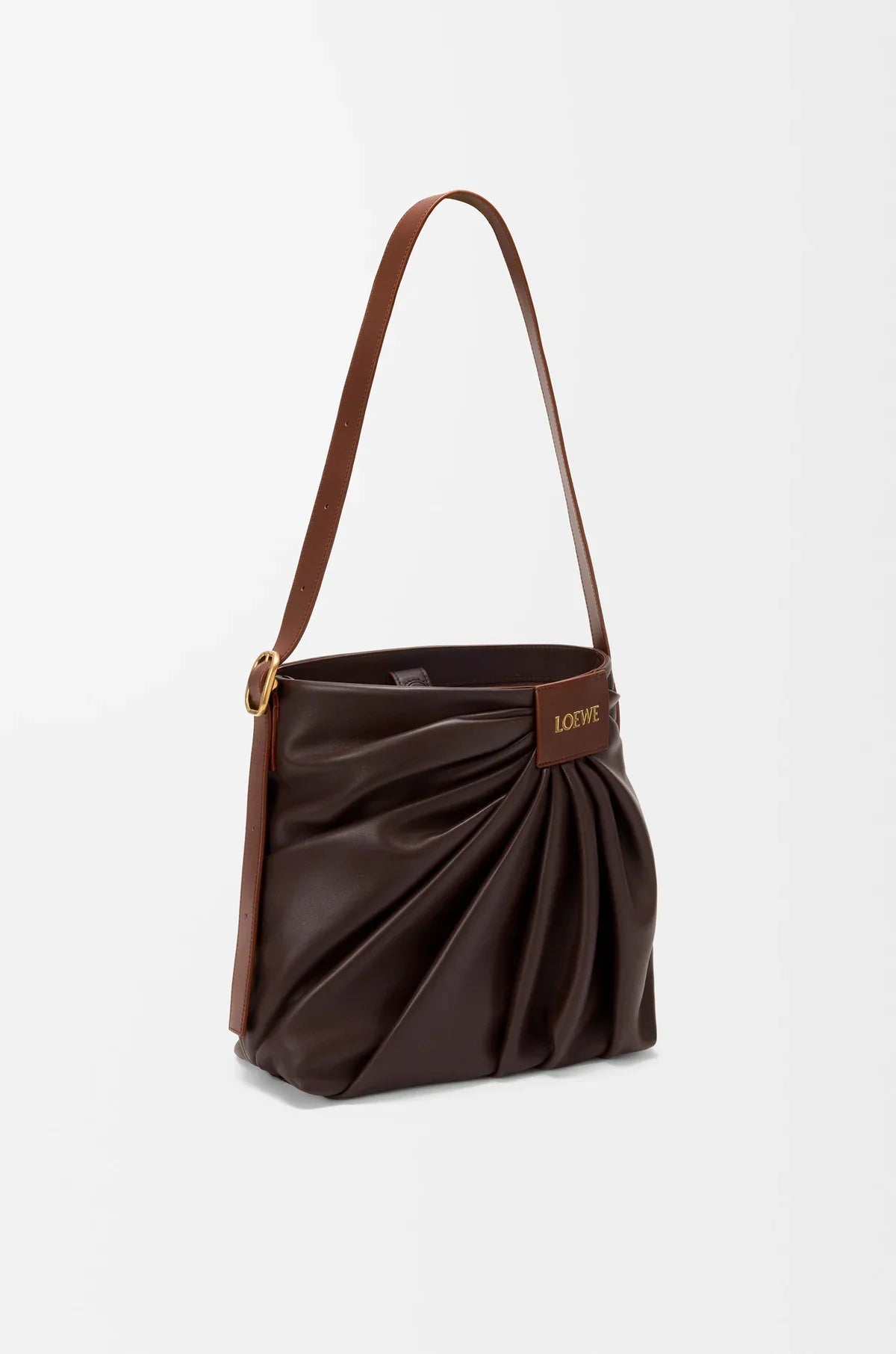 LOEWE Draped tote in mellow nappa lambskin