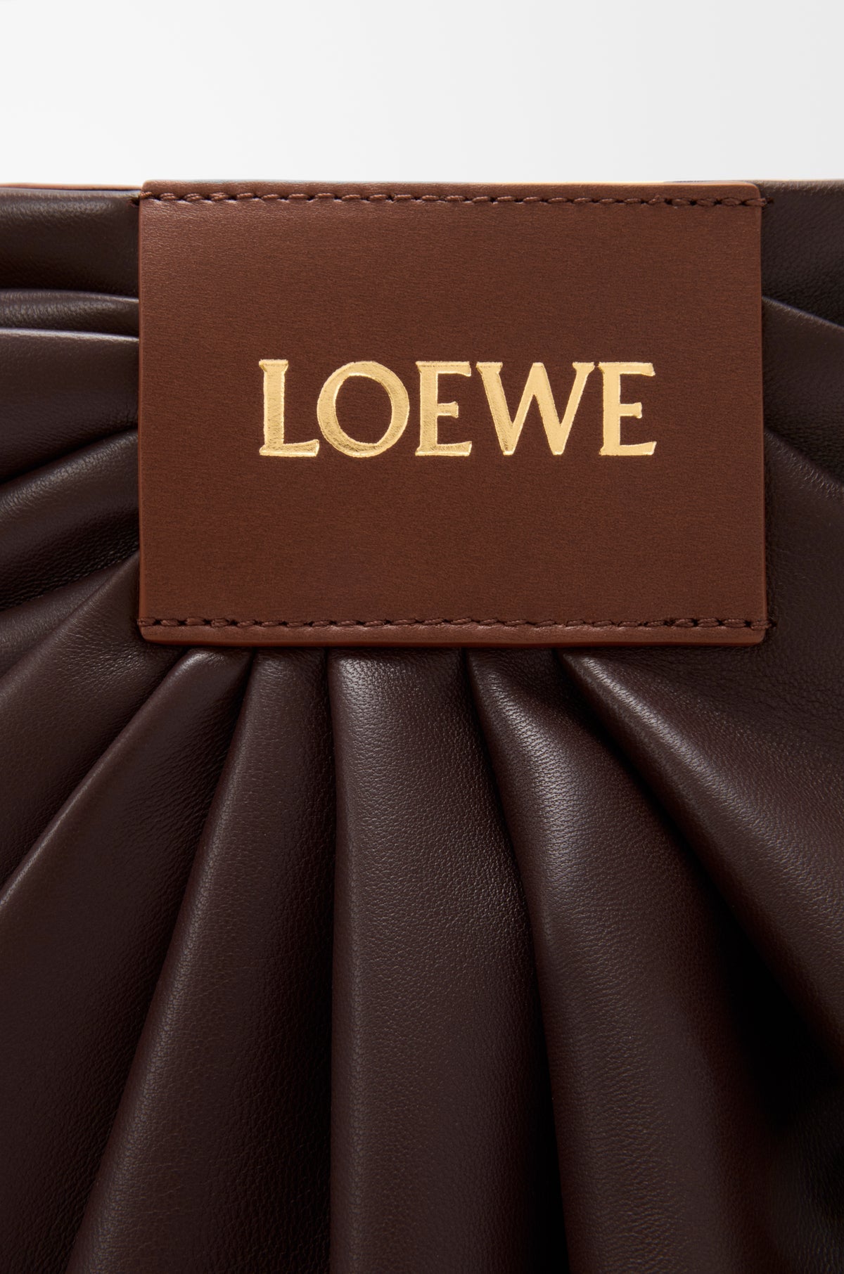 LOEWE Draped tote in mellow nappa lambskin