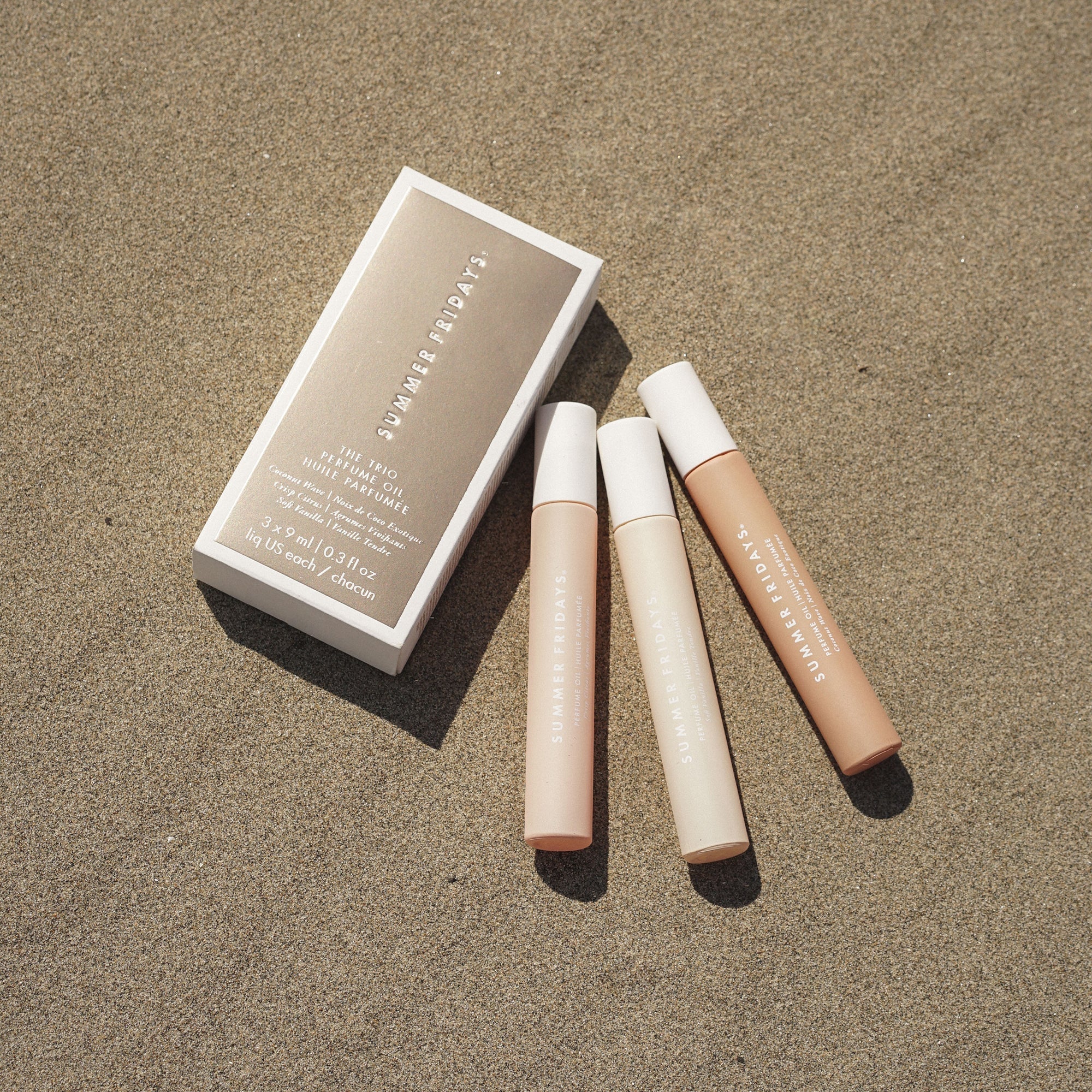 summer fridays fragrance trio roll on perfume oils