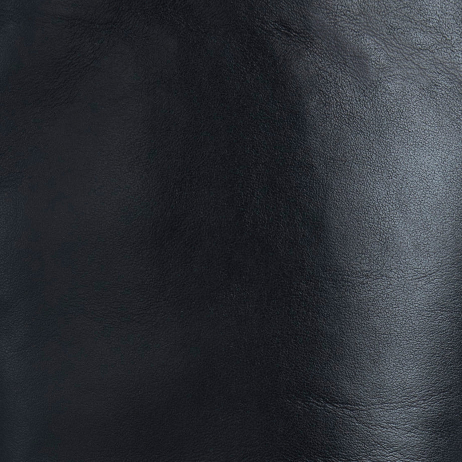 BY FAR Stevie 42 Black Smooth Calf Leather Knee-High Boot