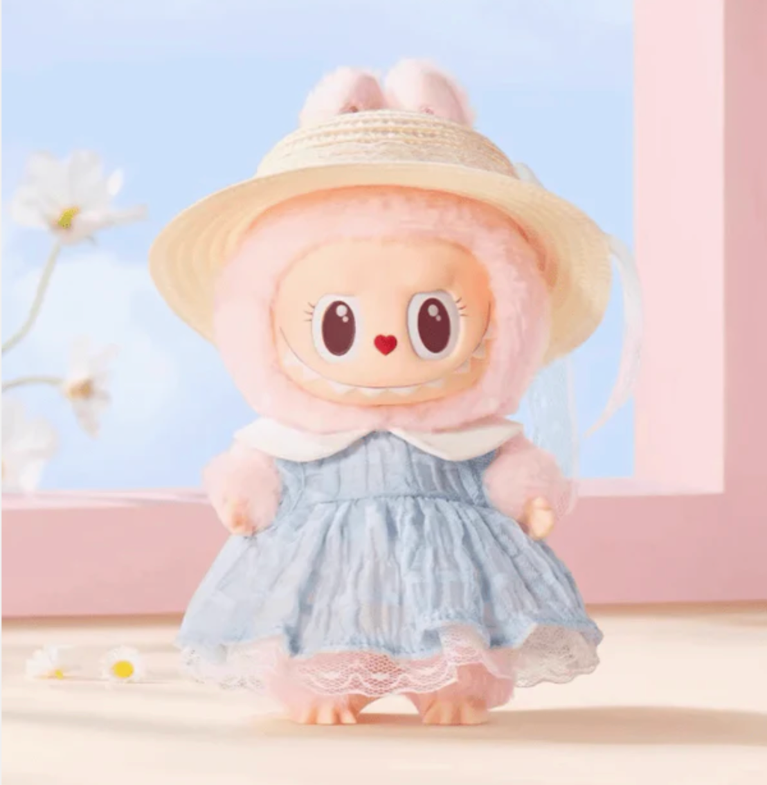 Labubu Mokoko The Blue Diamond Version Exklusive Plush Figure