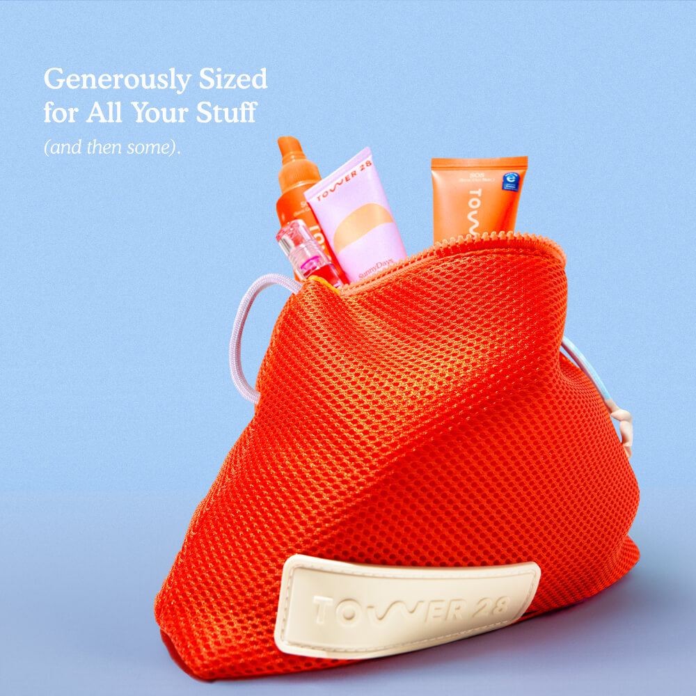 tower 28 sos (store. our. stuff.) makeup bag