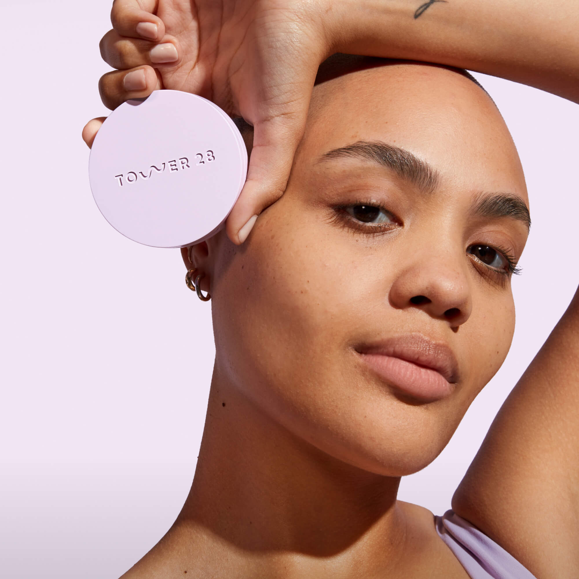 tower 28 getset® pressed powder palisades pink