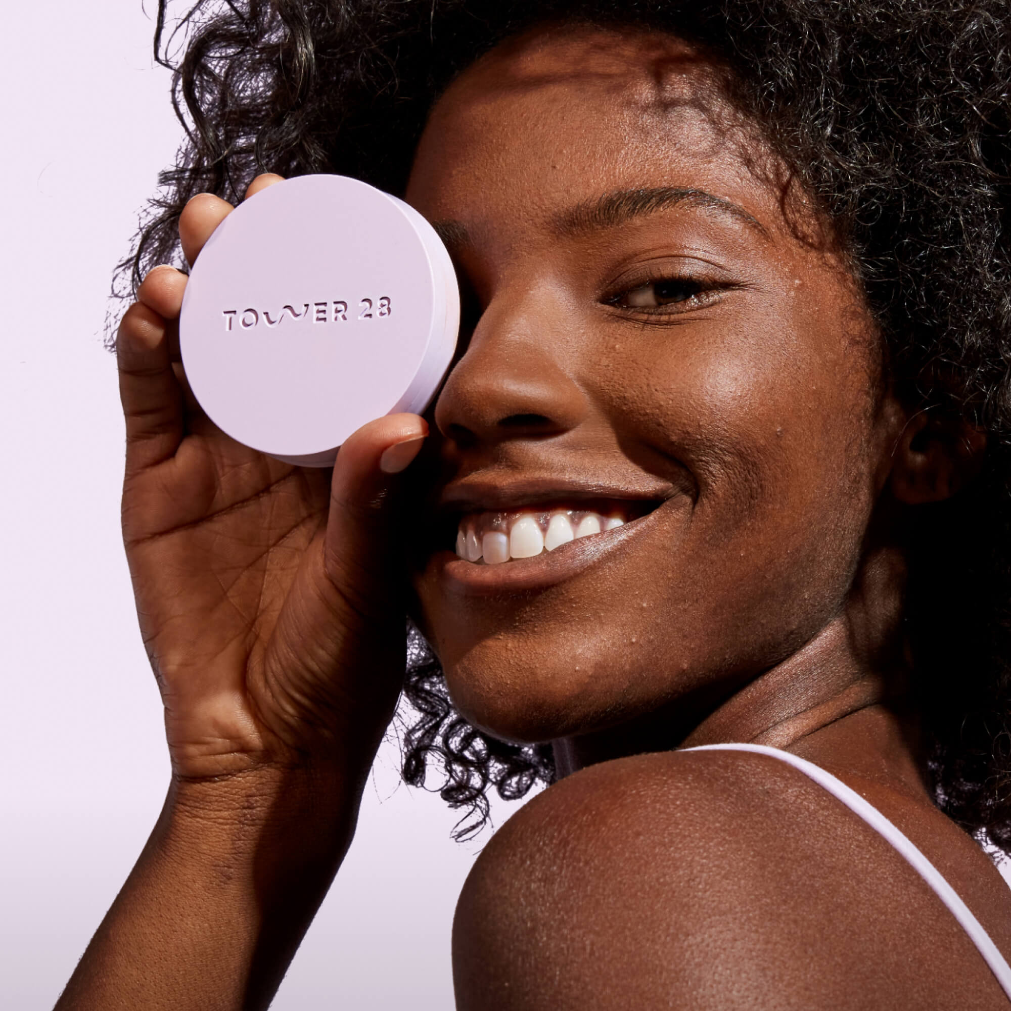 tower 28 getset® pressed powder hermosa honey