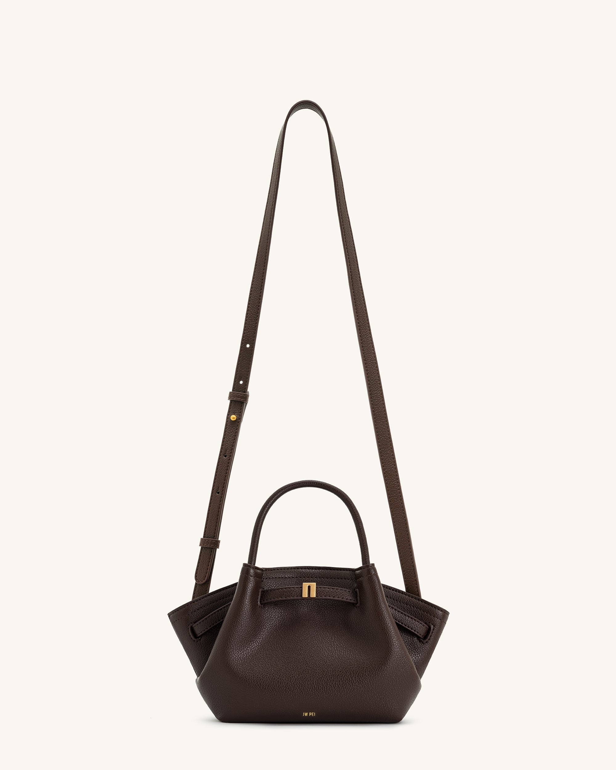 JW PEI Hana Mini Tote Bag - Dark Brown