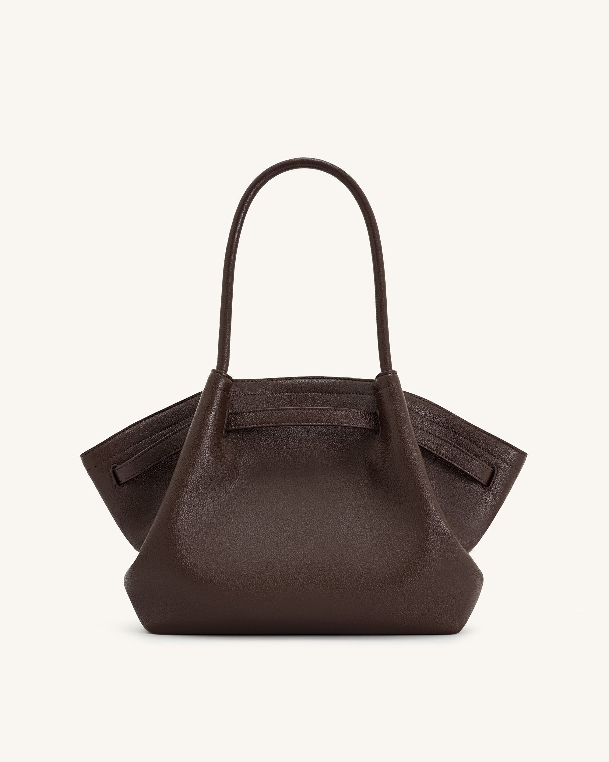 JW PEI Hana Medium Tote Bag - Dark Brown