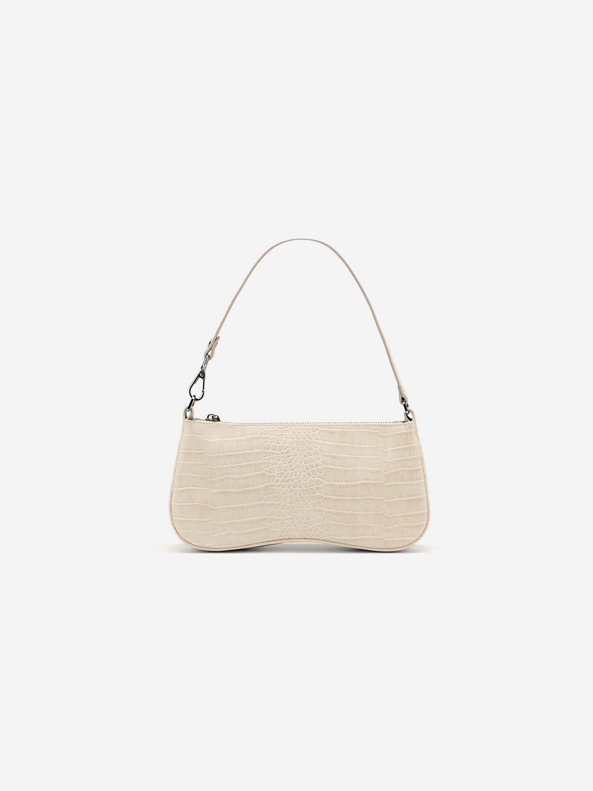 JW PEI Eva Shoulder Handbag - Ivory Croc