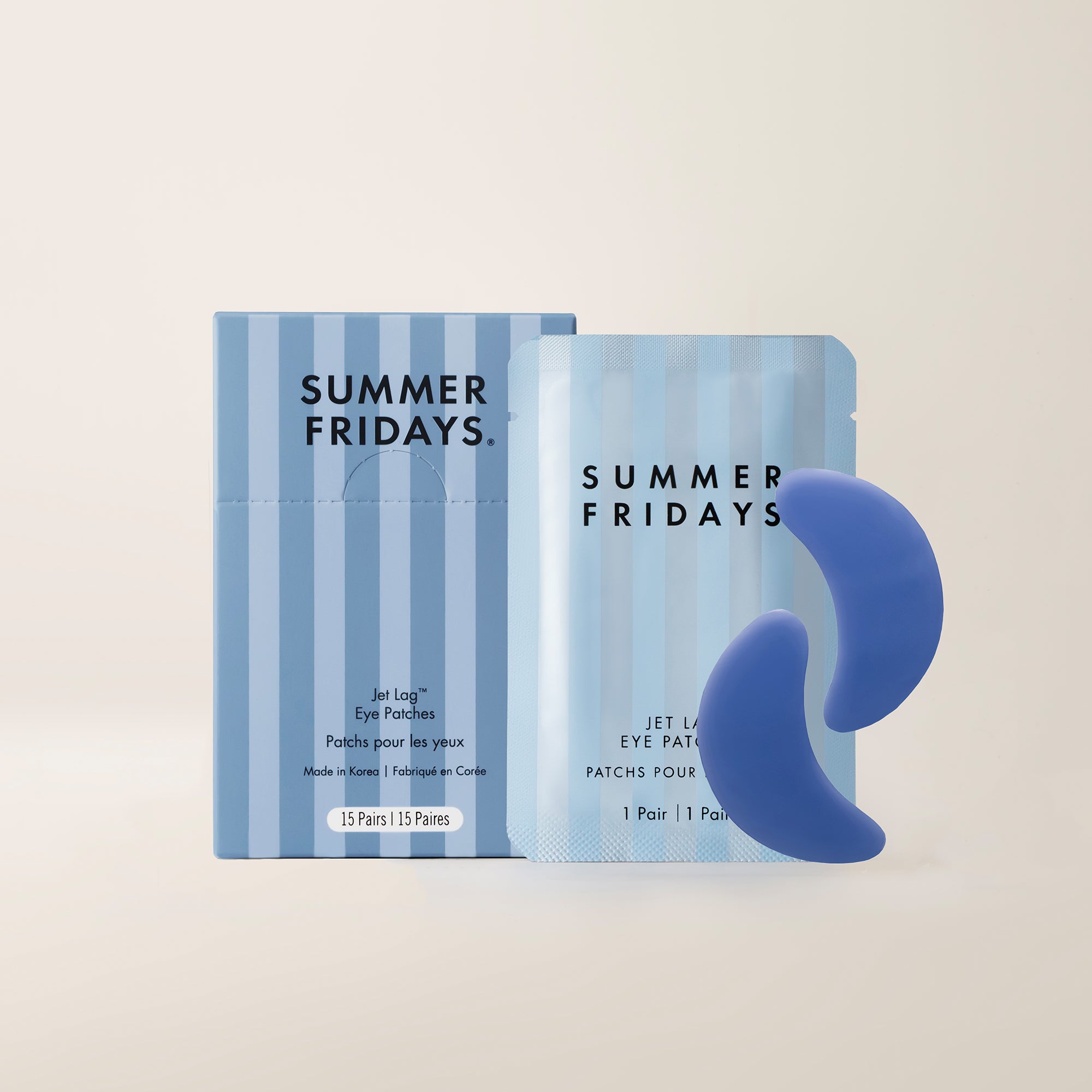 summer fridays jet lag™ eye patches - 15 pairs