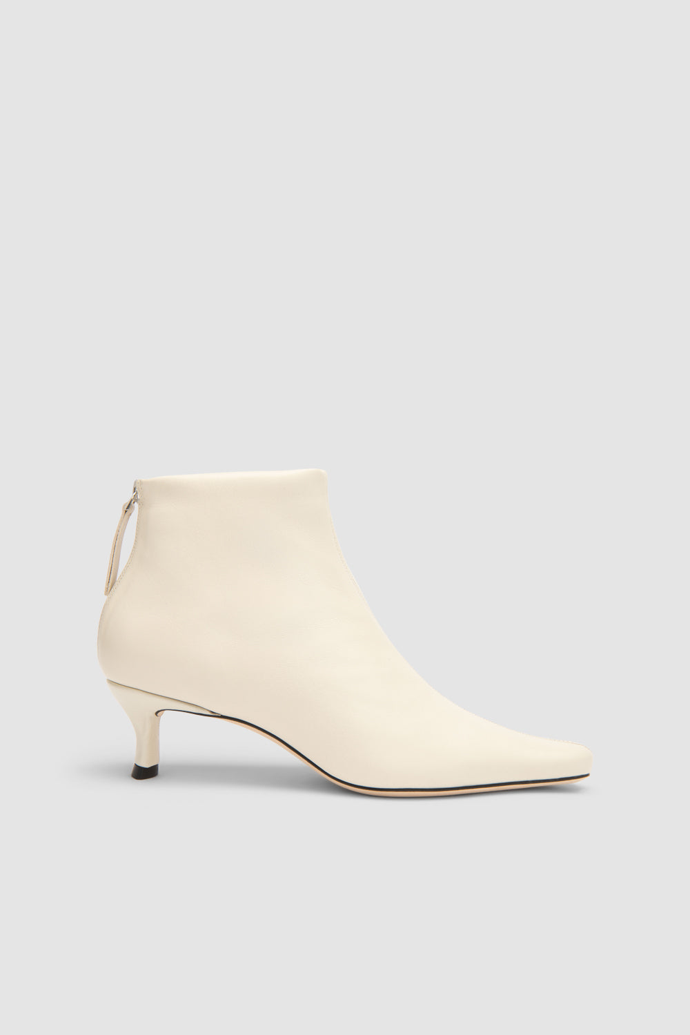BY FAR Kitten Stevie 22 Limewash Stretch Nappa Leather Ankle Boot