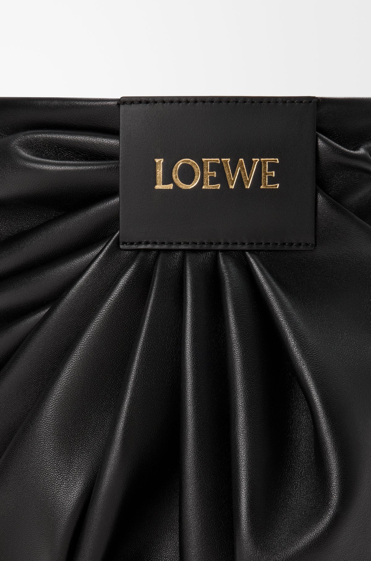 LOEWE Draped tote in mellow nappa lambskin