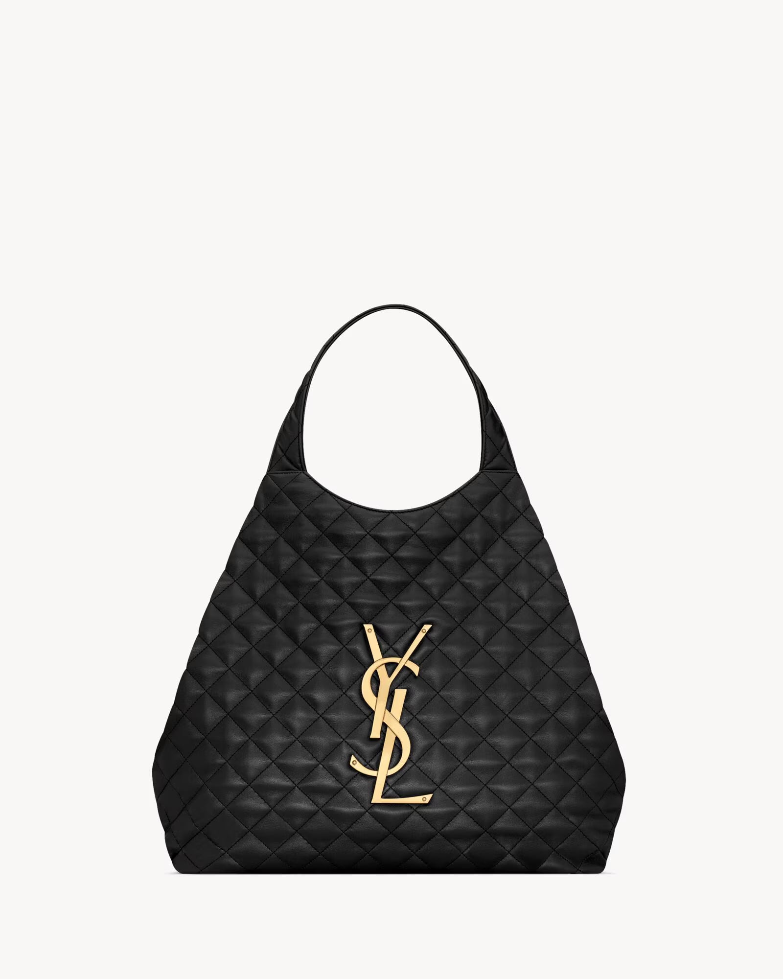 YSL ICARE IN QUILTED LAMBSKIN