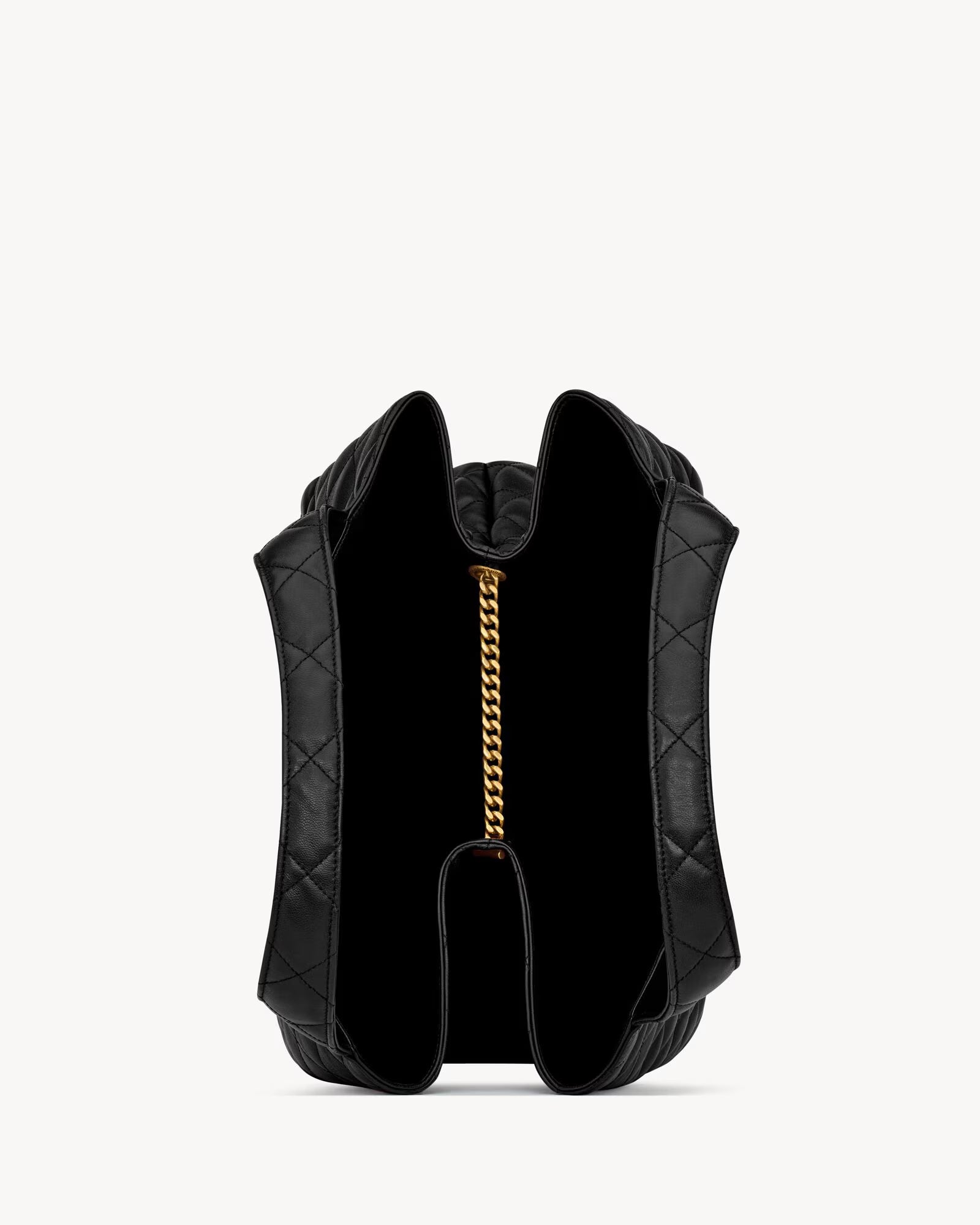 YSL ICARE IN QUILTED LAMBSKIN