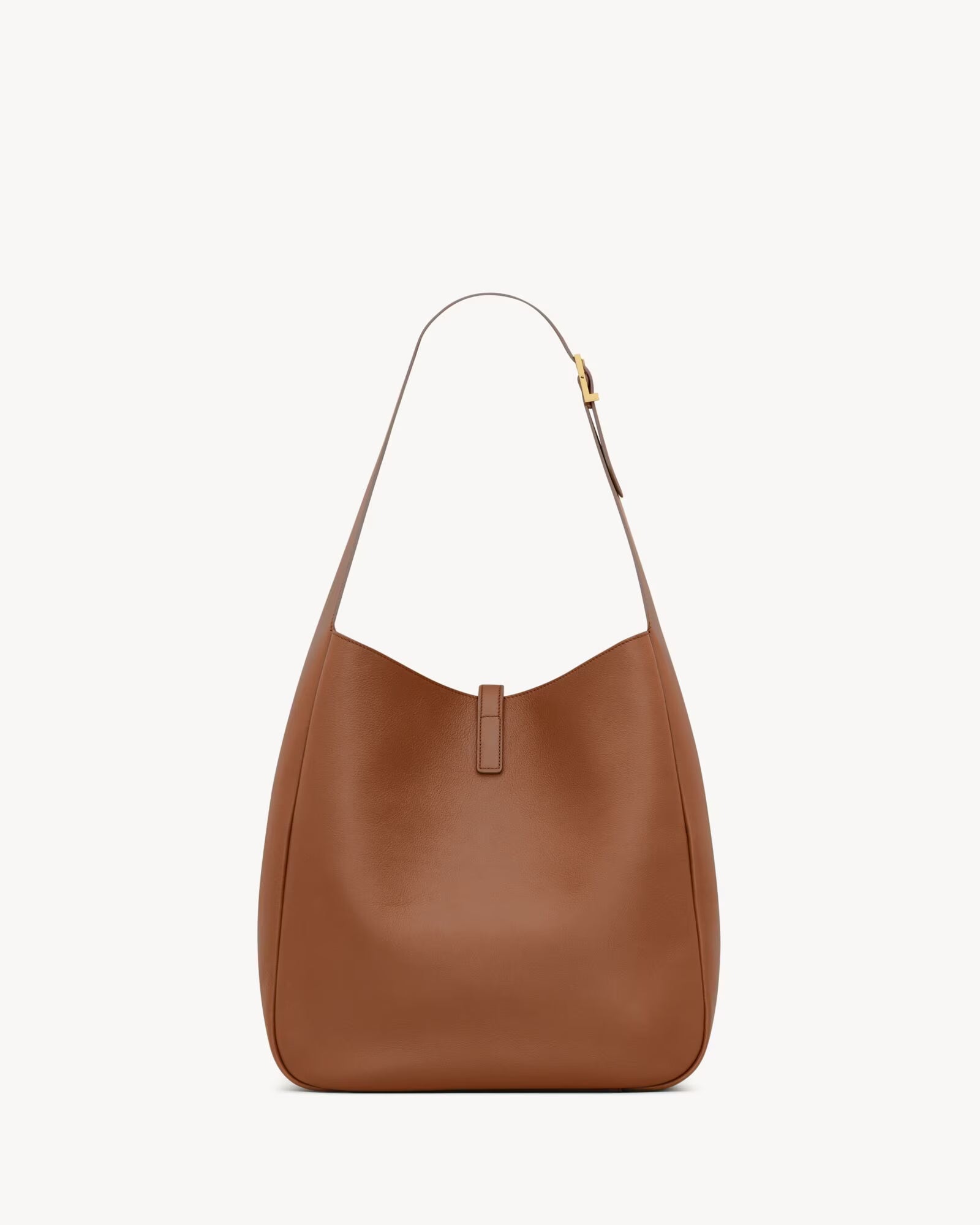 YSL LE 5 À 7 SUPPLE LARGE IN GRAINED LEATHER