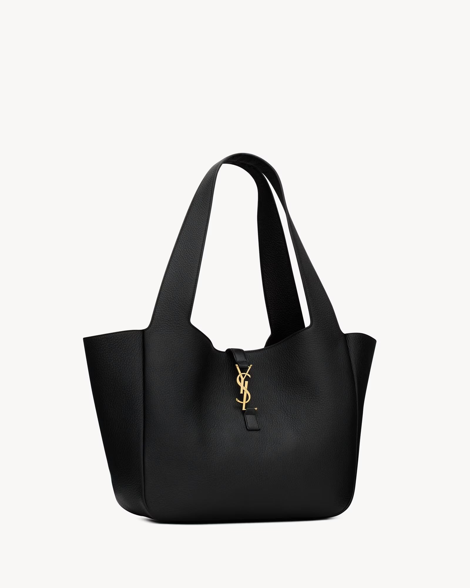 YSL LE 5 À 7 BEA IN GRAINED LEATHER