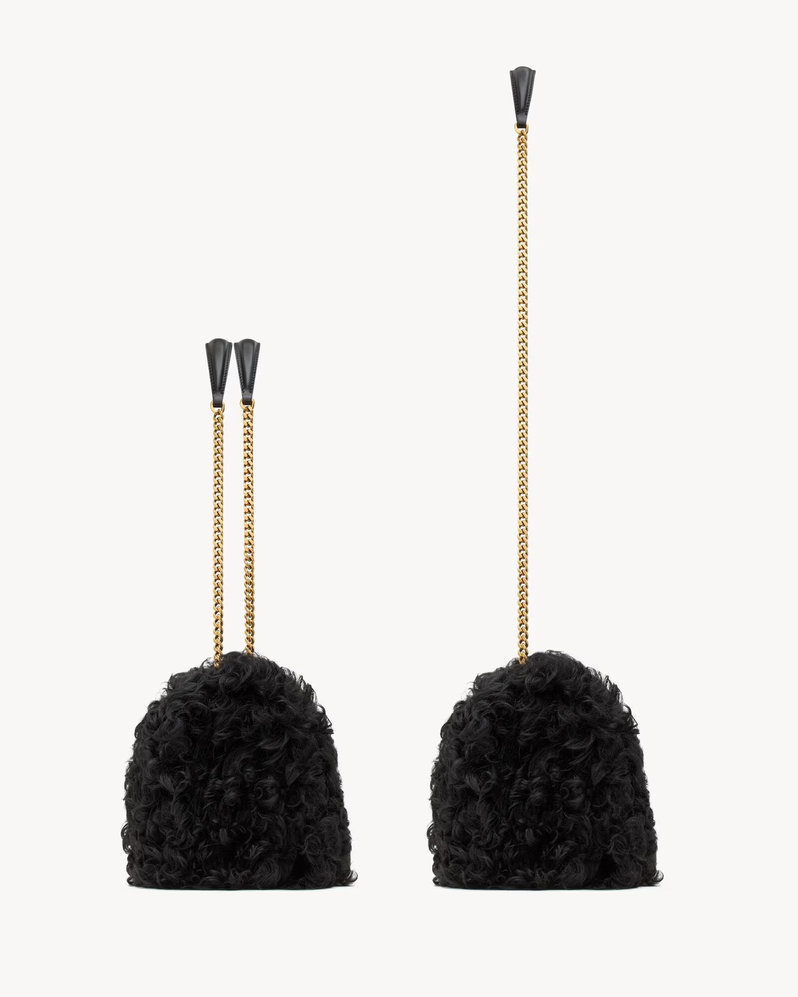 YSL JAMIE MEDIUM IN SHEARLING