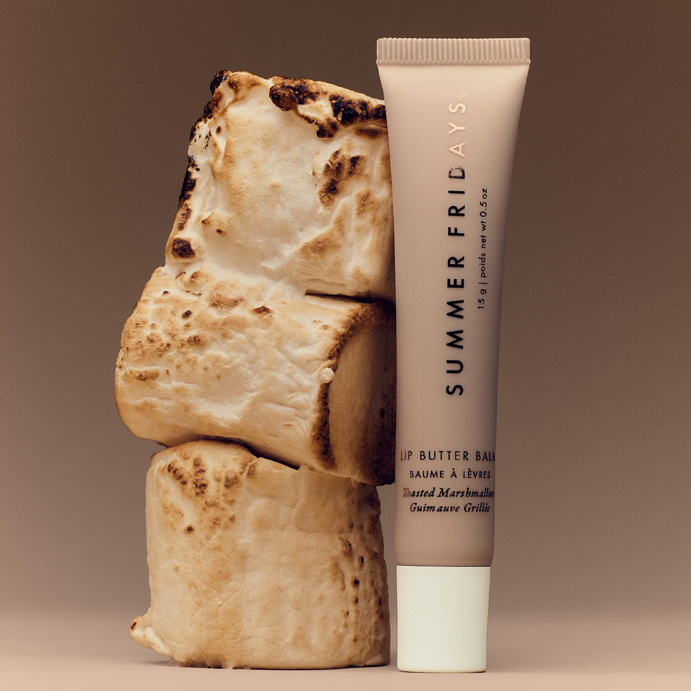 summer fridays lip butter balm toasted marshmallow