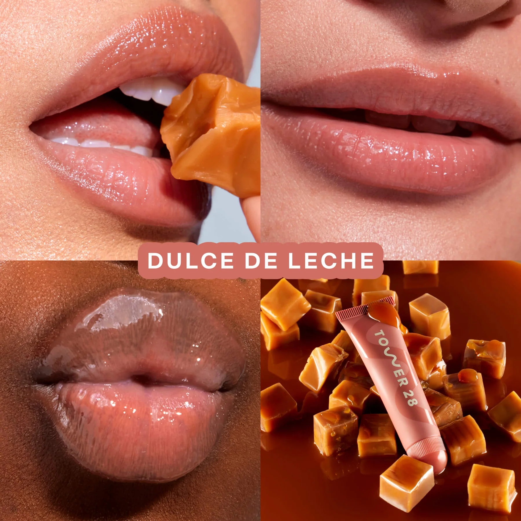 tower 28 lipsoftie® lip treatment dulce de leche