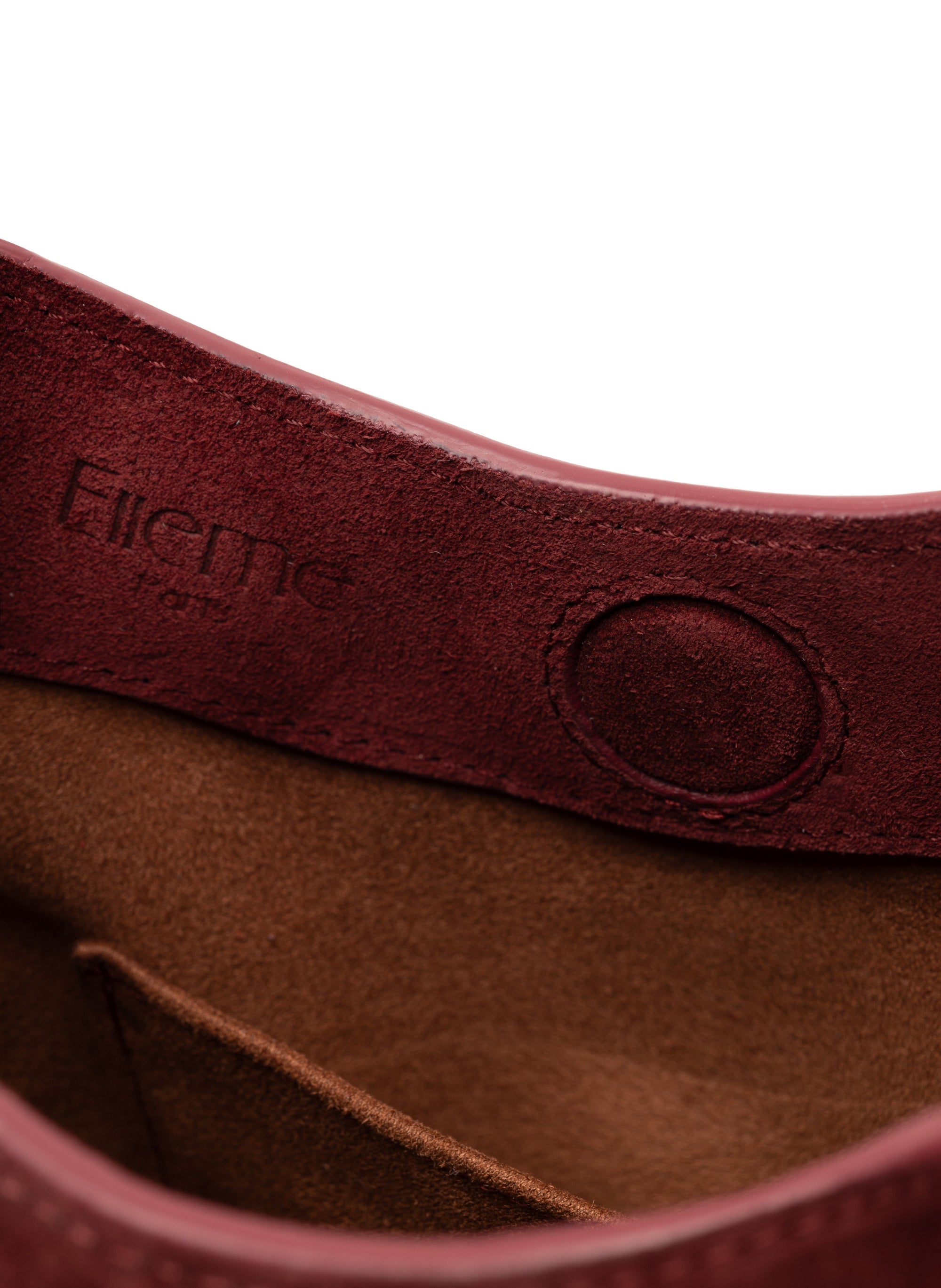 Elleme Madeleine Suede Burgundy