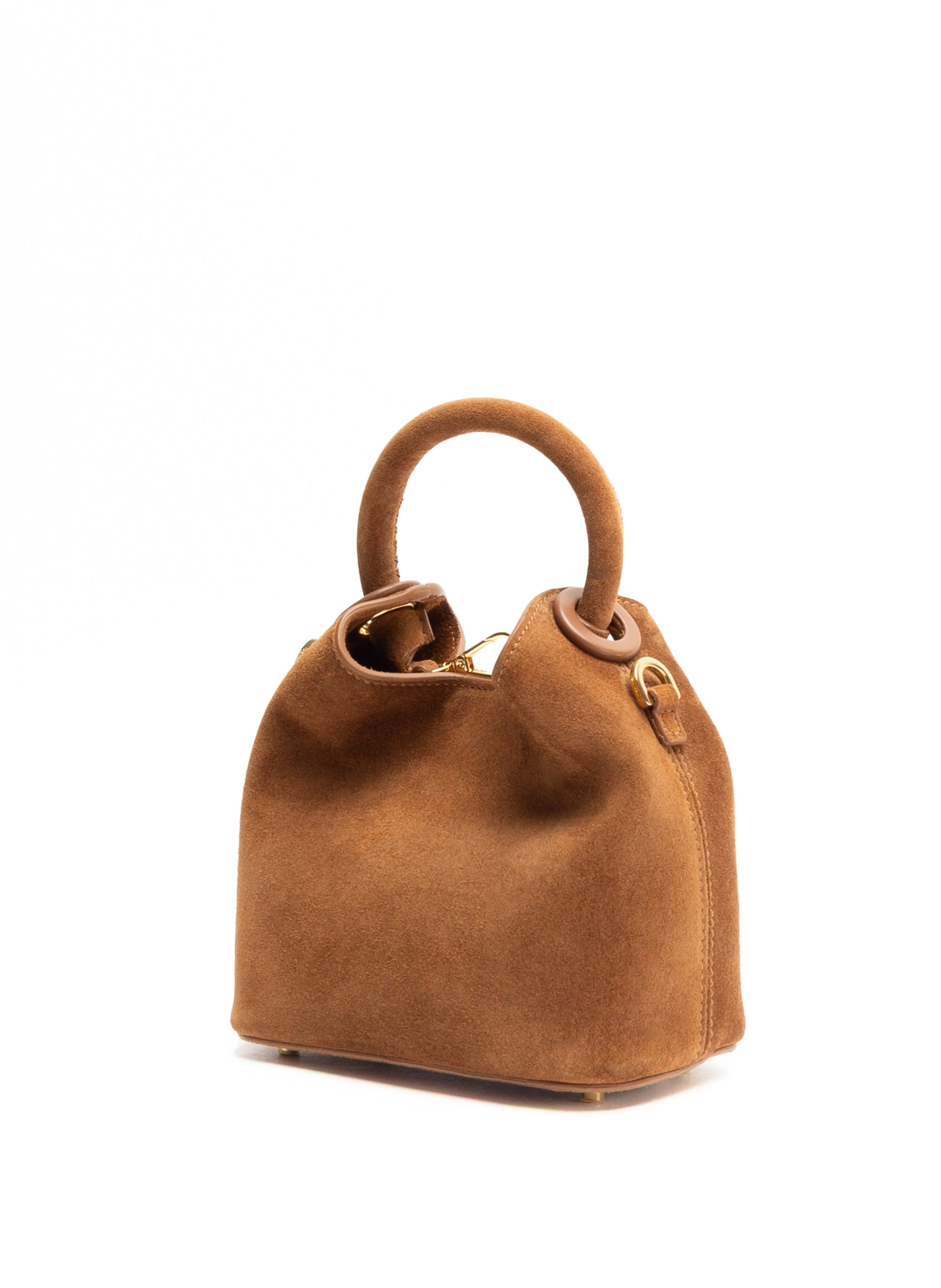 Elleme Madeleine Suede Cognac