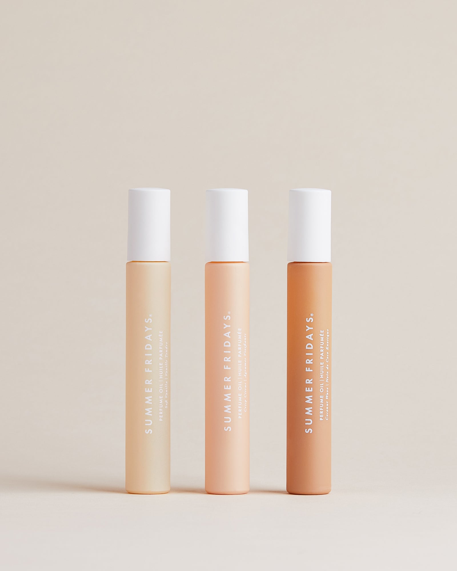 summer fridays fragrance trio roll on perfume oils