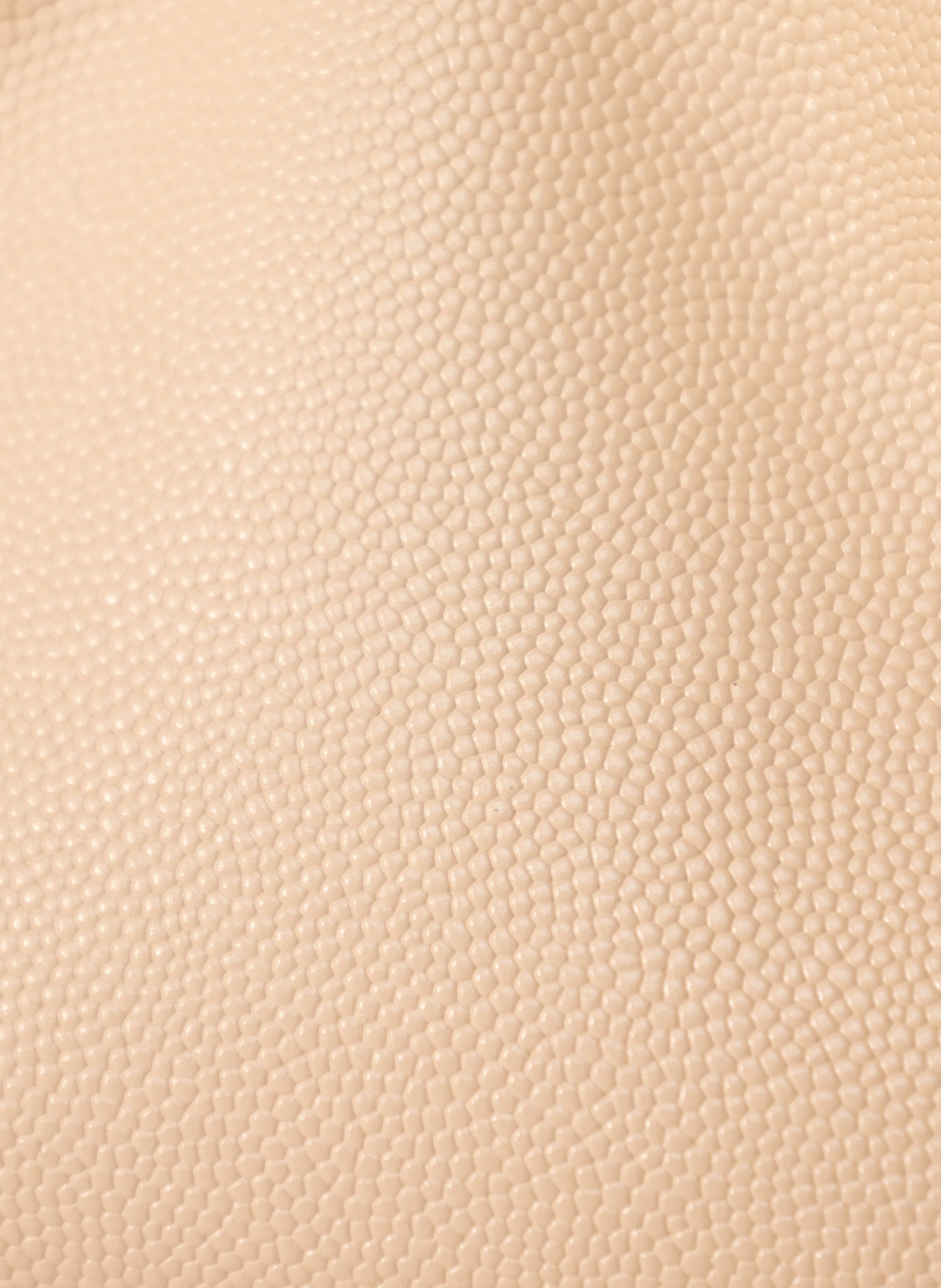 Elleme Mini Boomerang Caviar Leather Nude