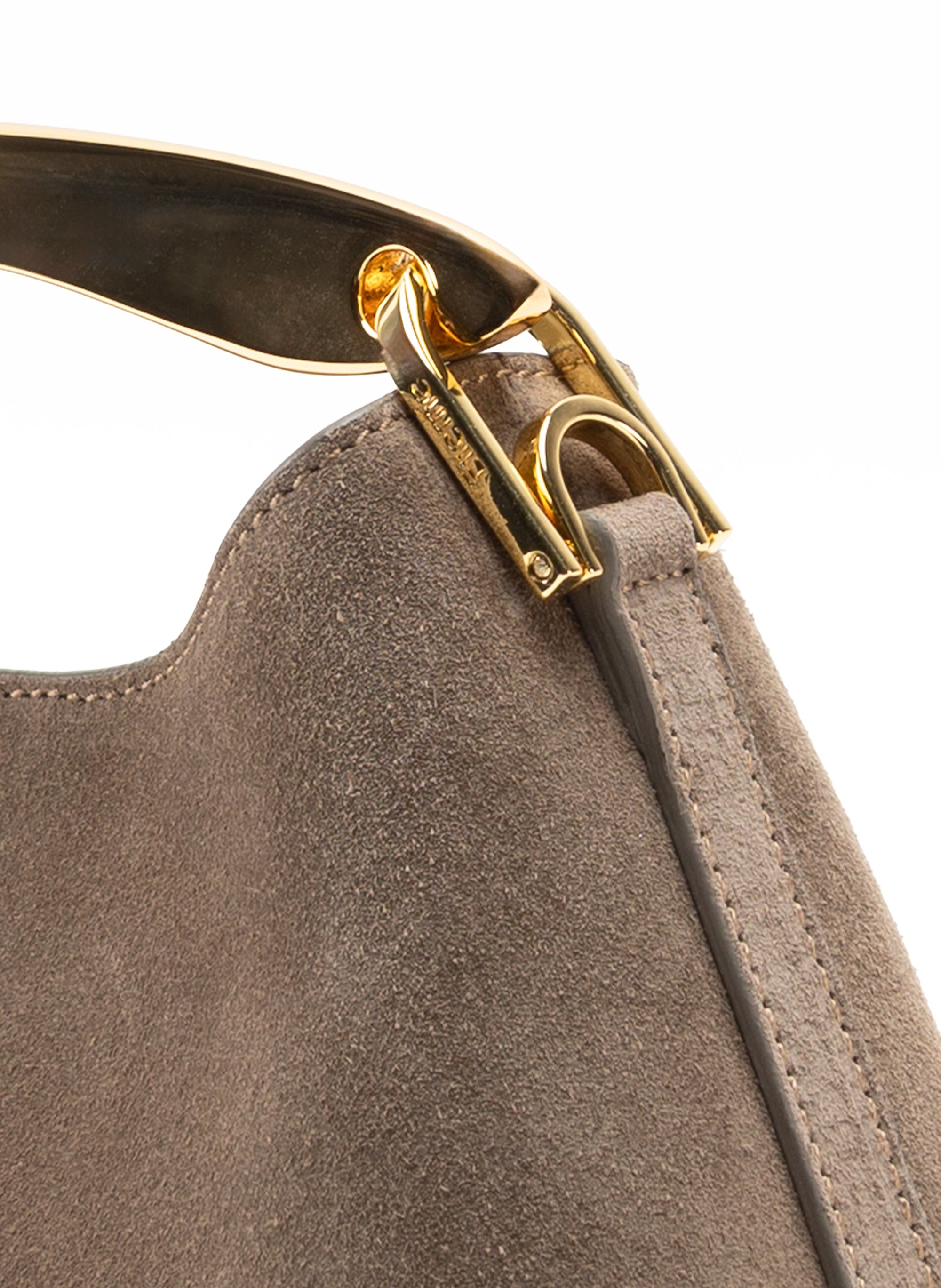 Elleme Mini Boomerang Suede Taupe