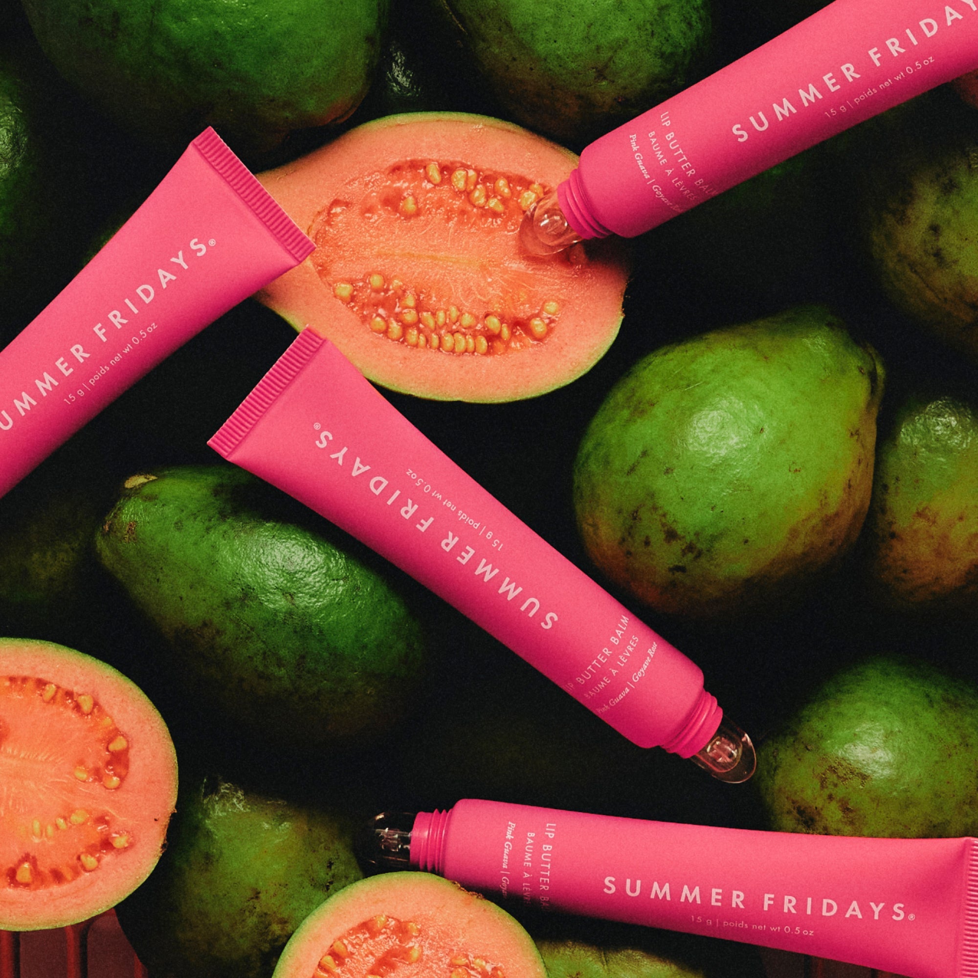 summer fridays lip butter balm pink guava
