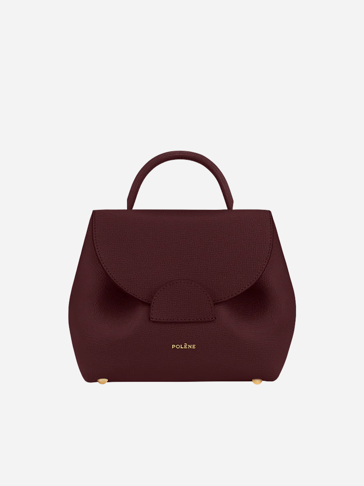 POLENE Numéro Un Nano - Textured Burgundy