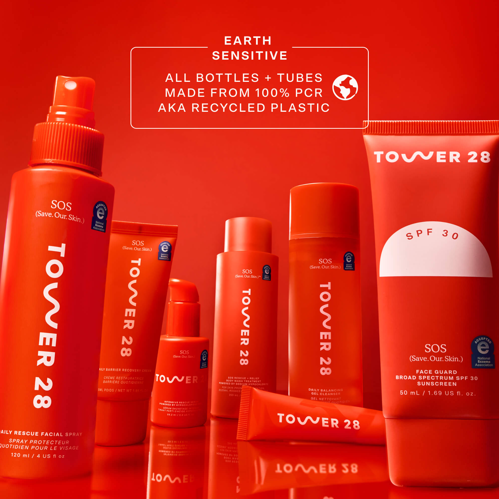 tower 28 sos rescue + relief body wash treatment