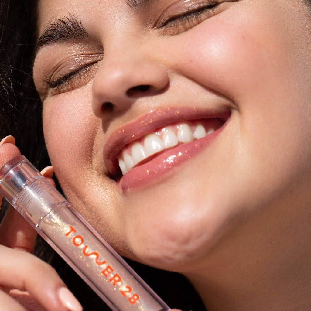 tower 28 shineon lip oil jelly magic